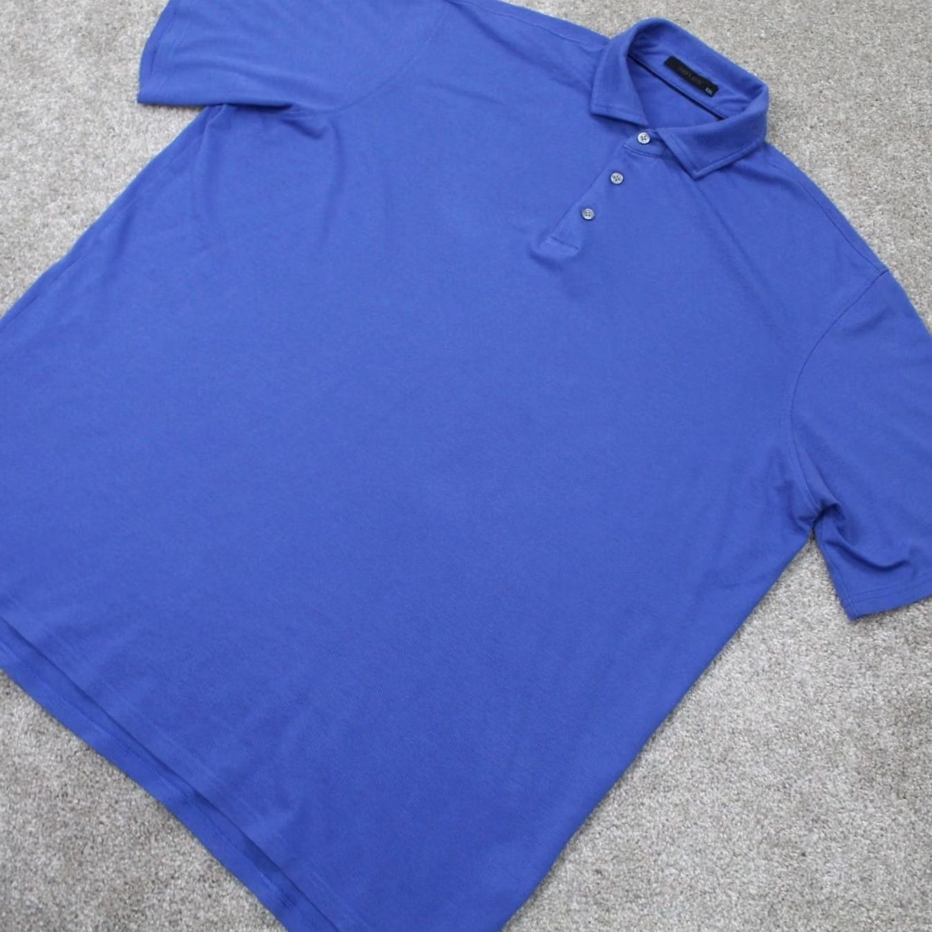 Vintage Greyson Polo Shirt Mens Large Blue Striped Short Sleeve Golf Polo Shirt Size US L / EU 52-54 / 3 - 3 Thumbnail
