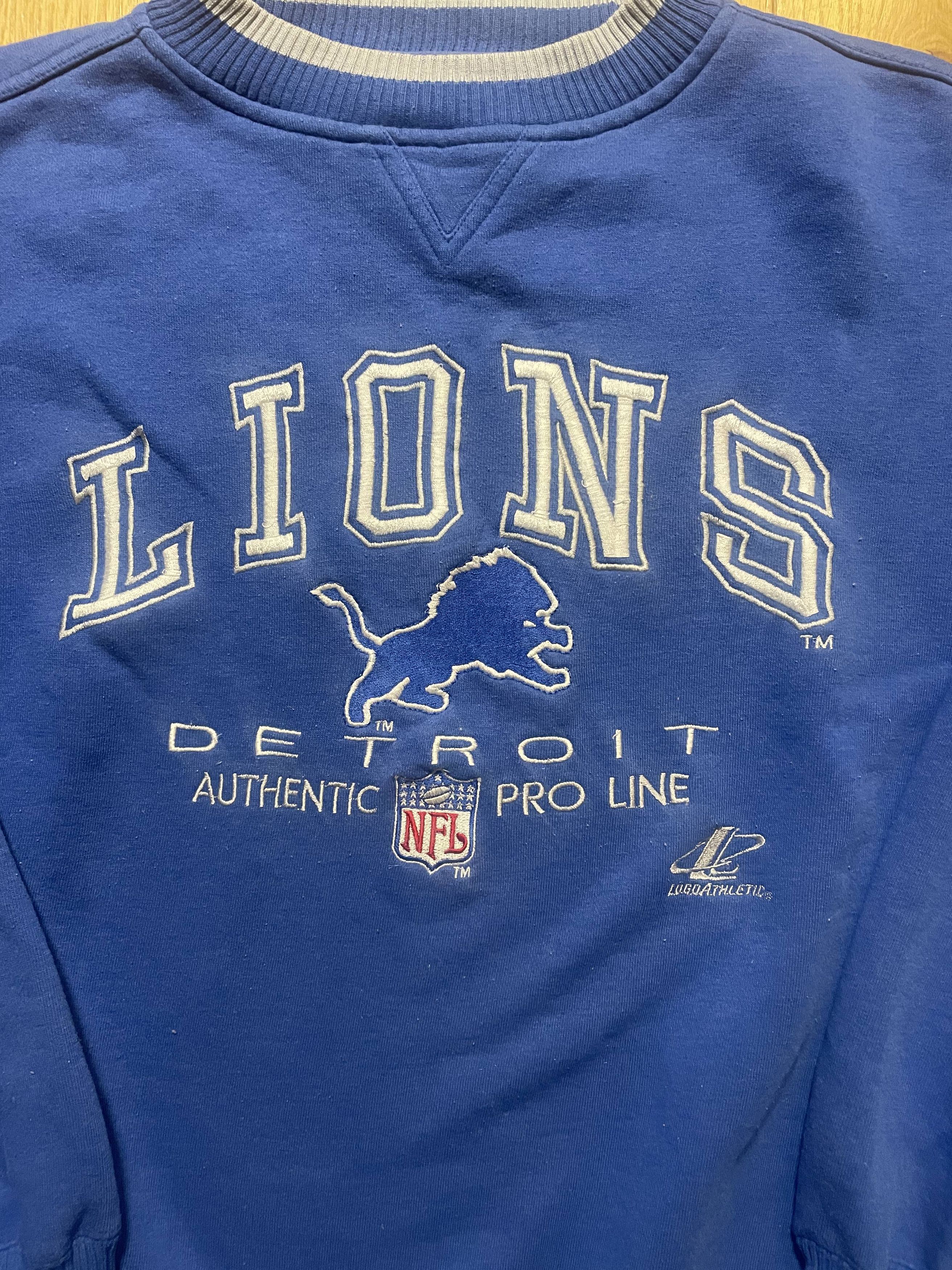 Logo Athletic Vintage Detroit Lions NFL Sweatshirt Size US XL / EU 56 / 4 - 2 Thumbnail