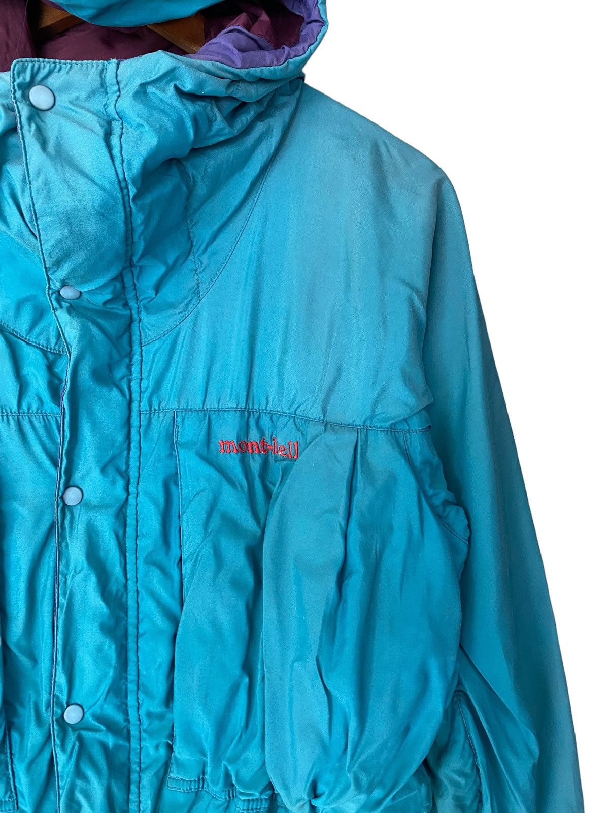 Montbell Vintage MONT-BELL Light Zipper Hoodie (S) Size US S / EU 44-46 / 1 - 6 Thumbnail