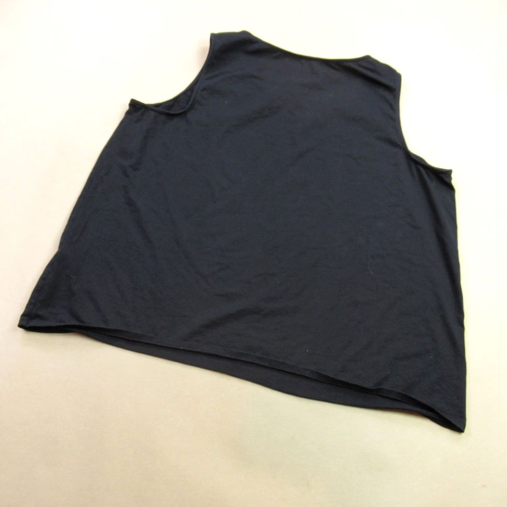 J. Jill J Jill Shirt Womens 2X Sleeveless Lightweight Casual Crew Neck Black Tank Knit Cotton Blend Vintage-None Size XXL / US 16-18 / IT 52-54 - 5 Thumbnail