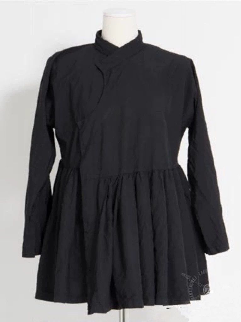 Comme des Garcons comme des garcons Slanted open collar long sleeved shirt 25 Size S / US 4 / IT 40 - 2 Thumbnail