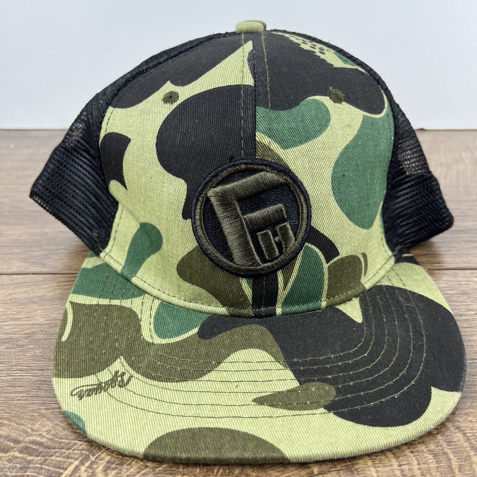 Other Farmhand Brands Hat Farmhand Hat Camo Green Hat Adjustable G Size ONE SIZE - 5 Thumbnail