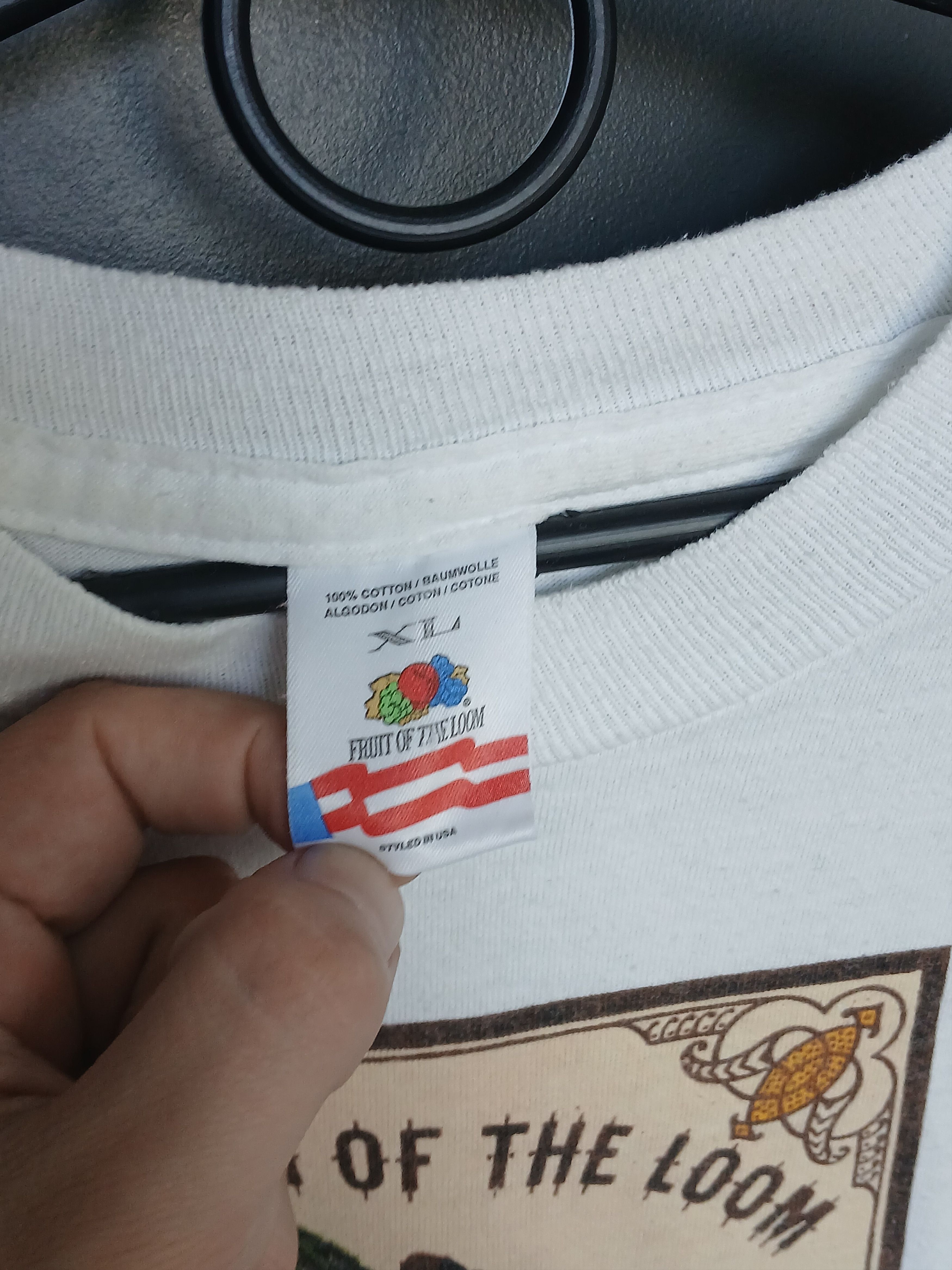 Fruit Of The Loom × Vintage Vintage Fruit Of The Loom T-Shirt Size US XL / EU 56 / 4 - 10 Thumbnail