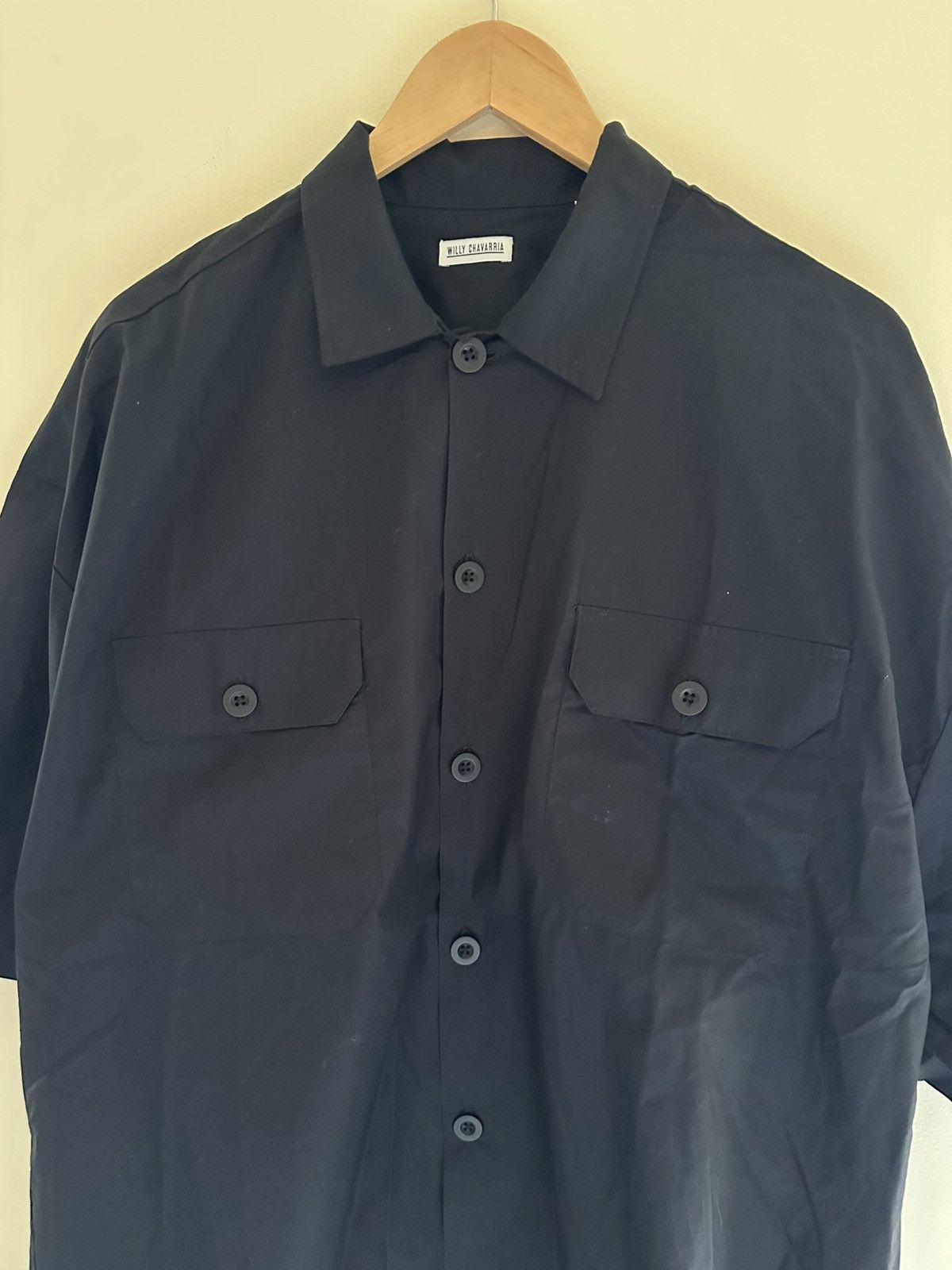 Willy Chavarria Willy Chavarria Black Button Up Size US L / EU 52-54 / 3 - 2 Thumbnail