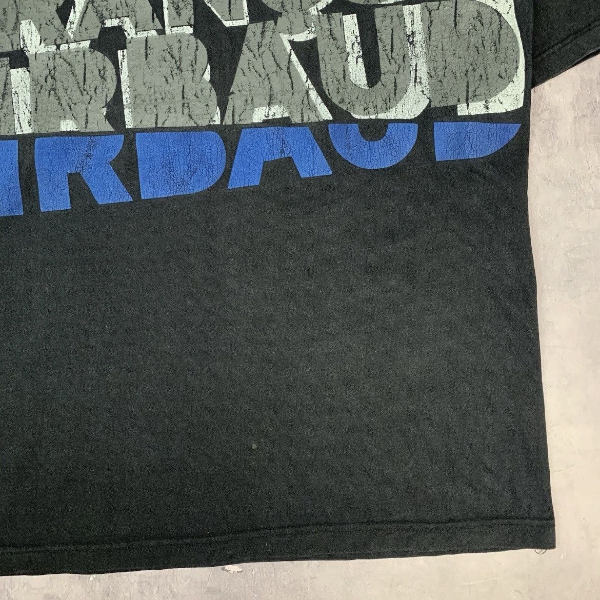 Marithe + Francois Girbaud Rare! Marithe Francois Girbaud Big Logo Tee Overprint Avant Size US XXL / EU 58 / 5 - 3 Thumbnail