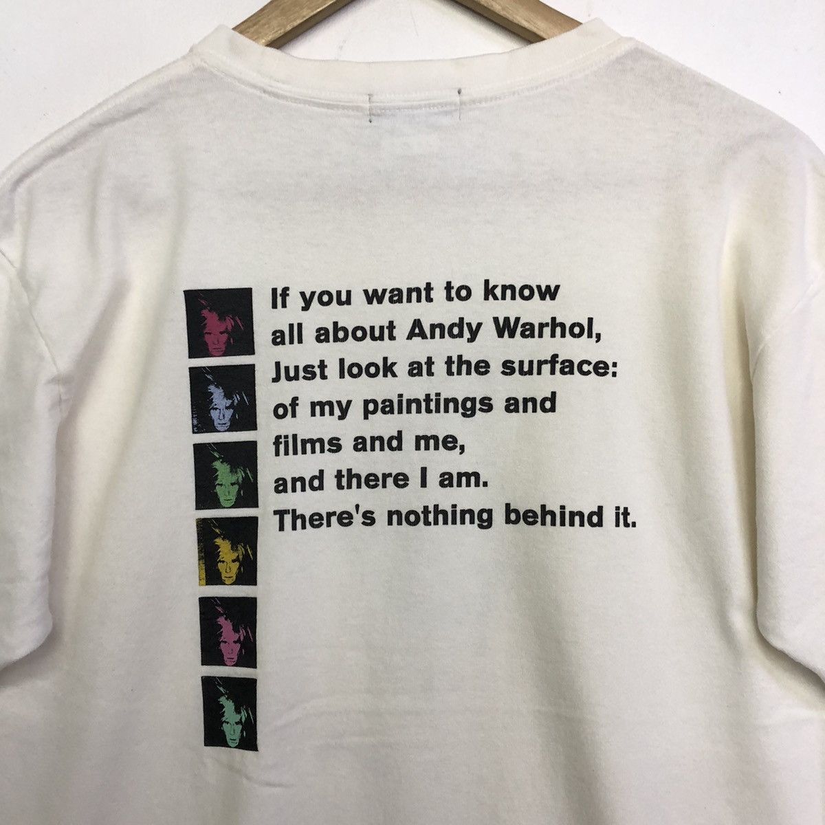Andy Warhol × Japanese Brand Vintage Uniqlo X Andy Wahol Pop Art Grafiti Tshirt Size US M / EU 48-50 / 2 - 7 Thumbnail