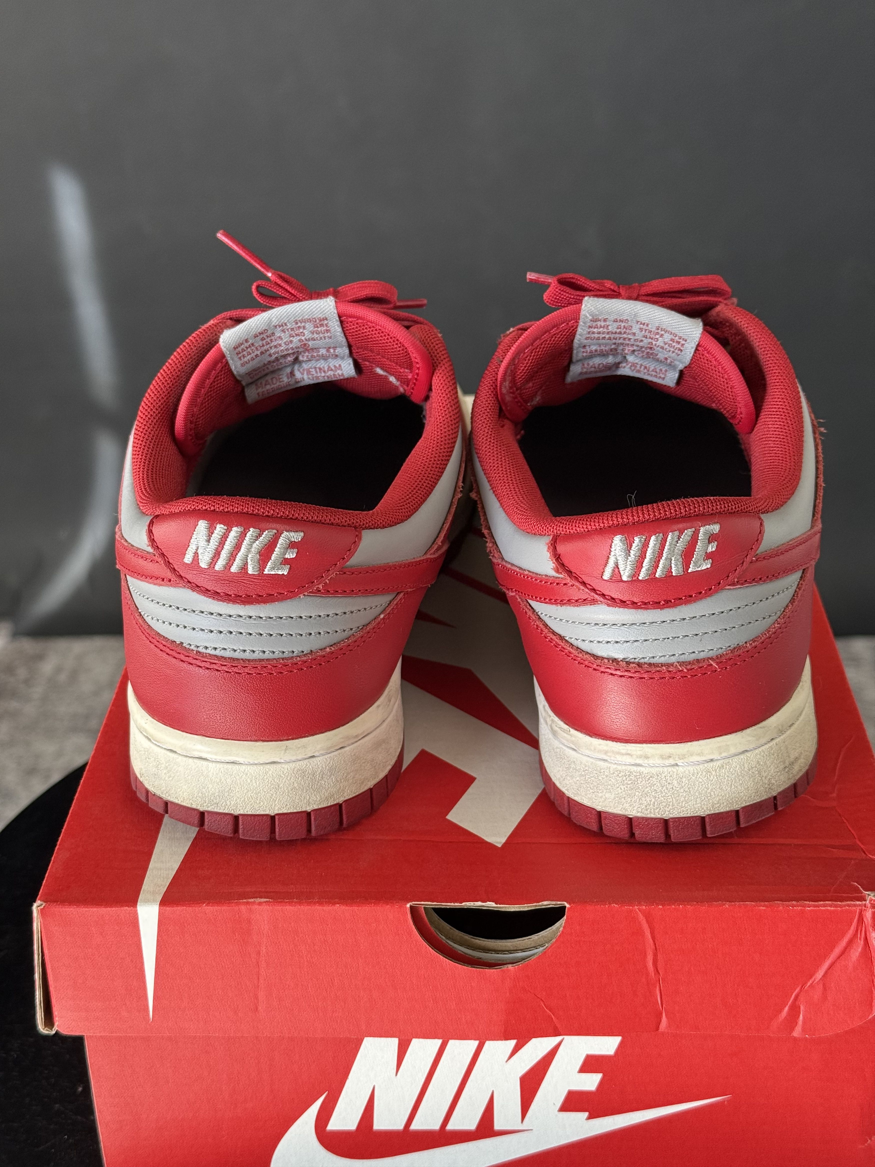 Nike *USED* Nike Dunk Low UNLV SP University Red US 9.5 Size US 9.5 / EU 42-43 - 4 Thumbnail