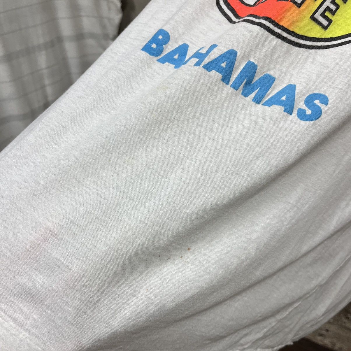 Hard Rock Cafe × Vintage Vintage 80s Hard Rock Cafe Bahamas White Neon Logo Tee XL Size US XL / EU 56 / 4 - 6 Thumbnail