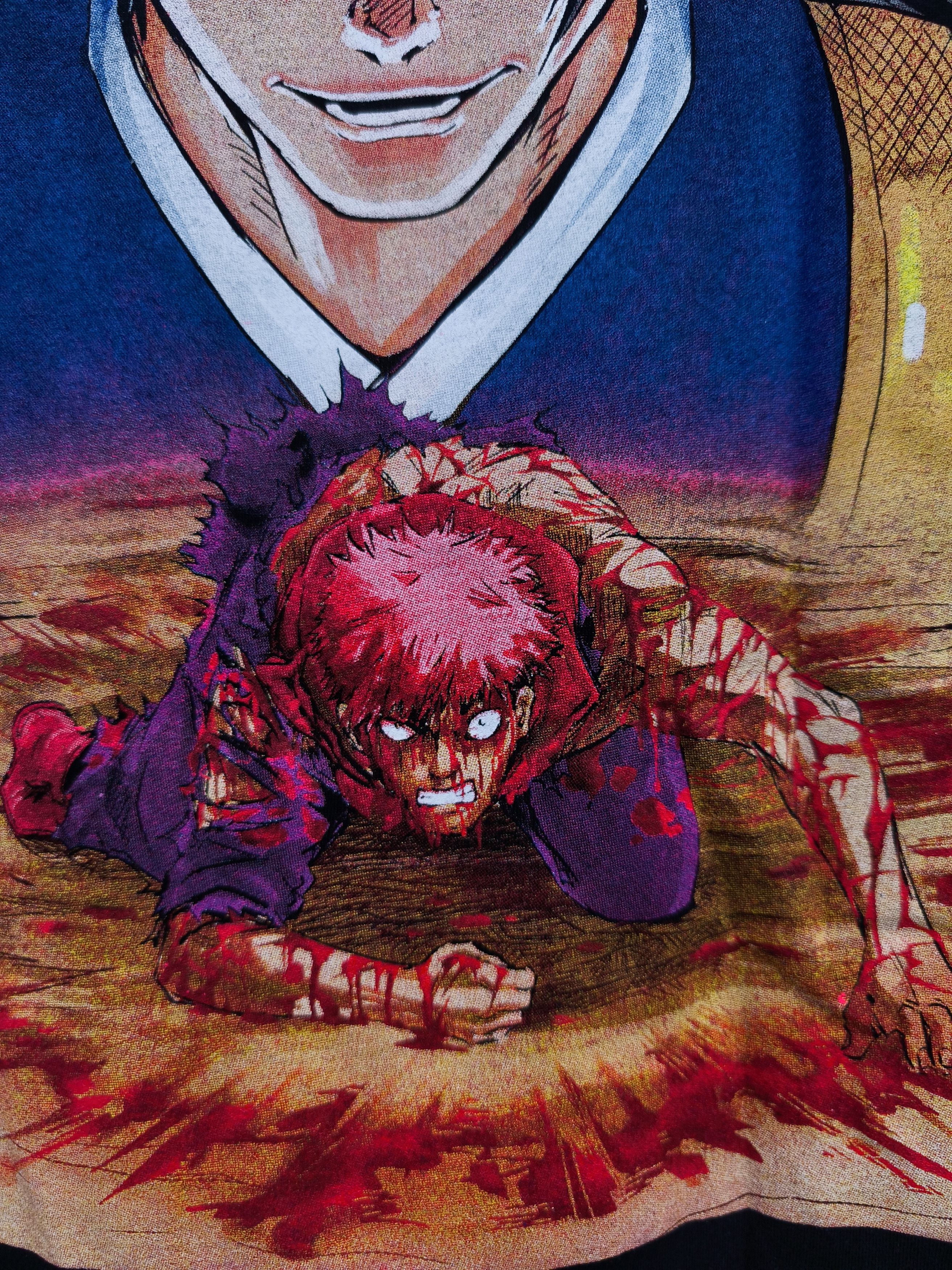 Anime Jujutsu Kaisen Choso Blood Art Aesthetic T-shirt Size US XL / EU 56 / 4 - 20 Thumbnail