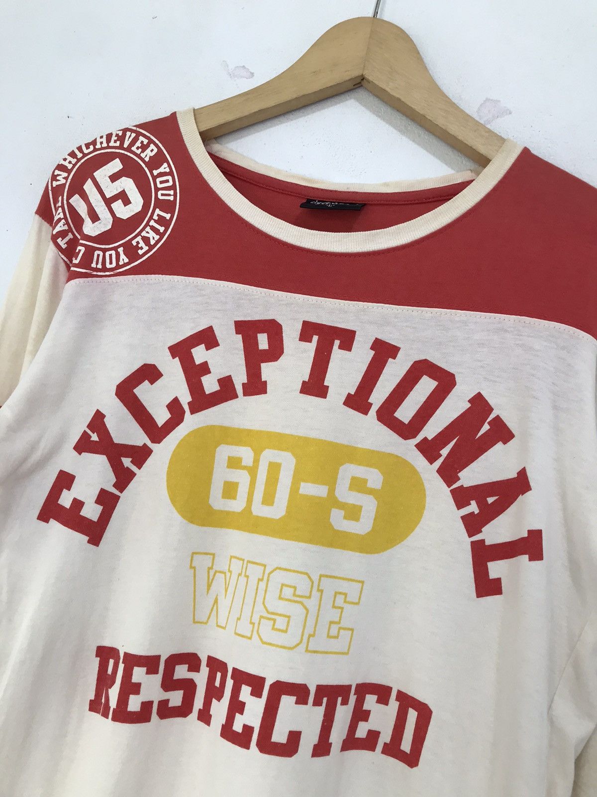 Hysteric Glamour Japan Archive Poem Exceptional Respected college long Sleeve Size US L / EU 52-54 / 3 - 2 Thumbnail