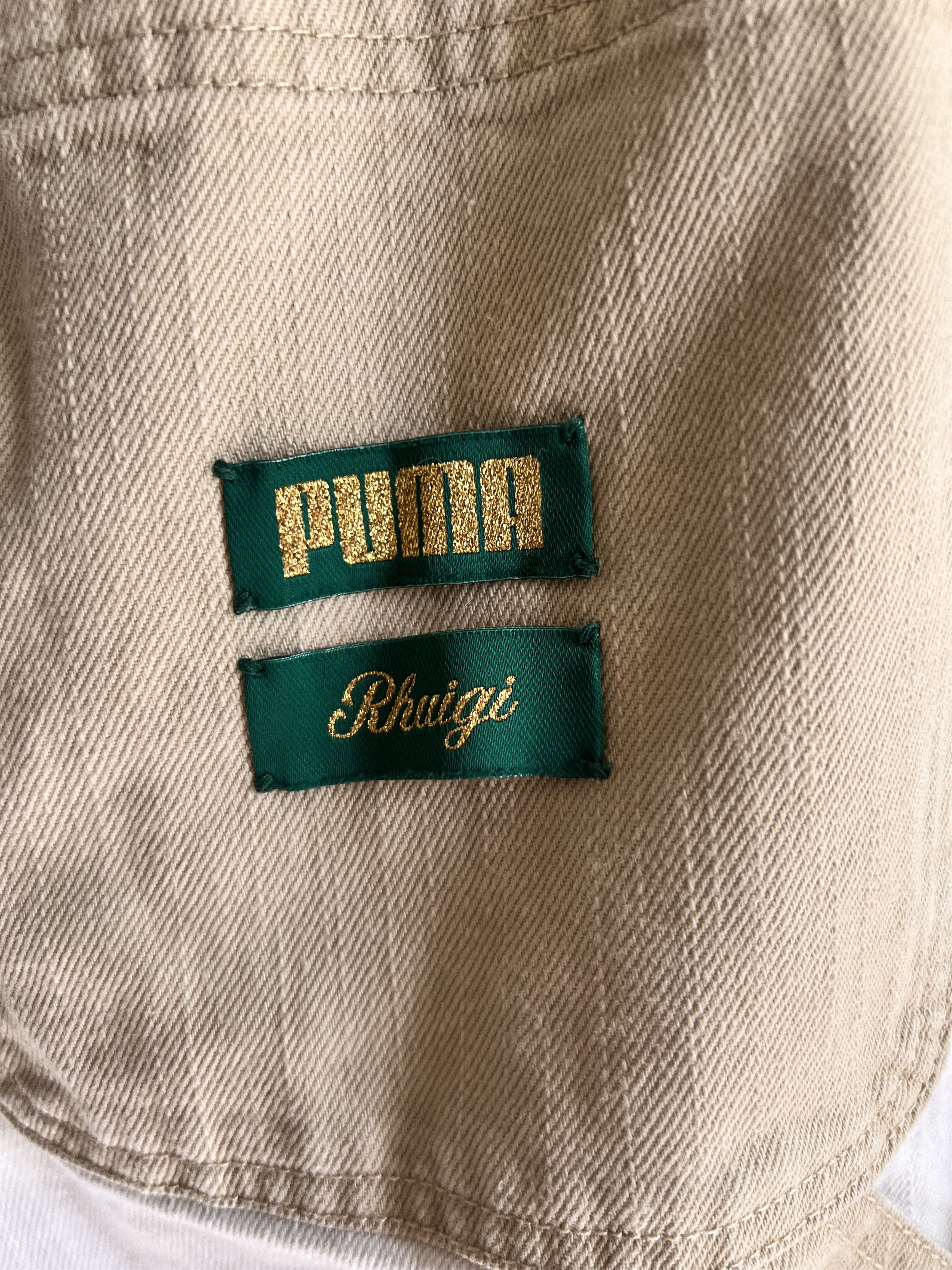 Puma [S] Puma x Rhude Rhuigi heavy cotton double knee pants white Size US 32 / EU 48 - 7 Thumbnail