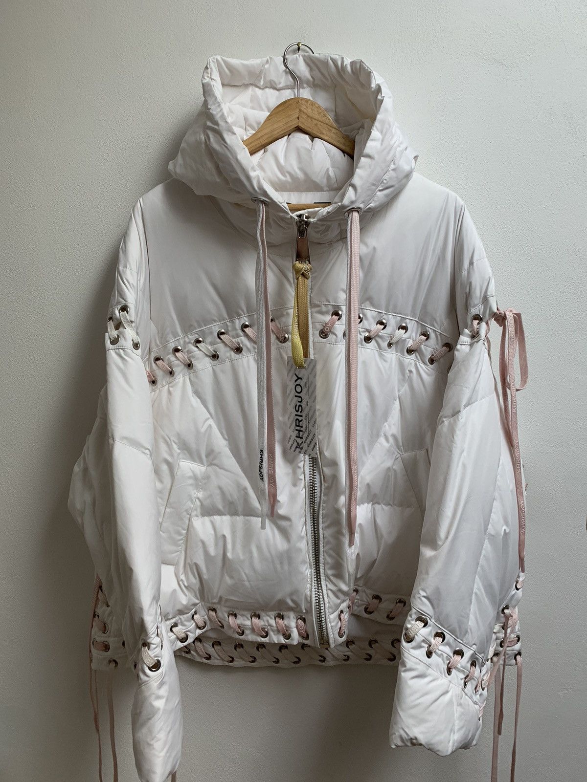 Khrisjoy Khrisjoy Laced Down Jacket Size S / US 4 / IT 40 - 1 Thumbnail