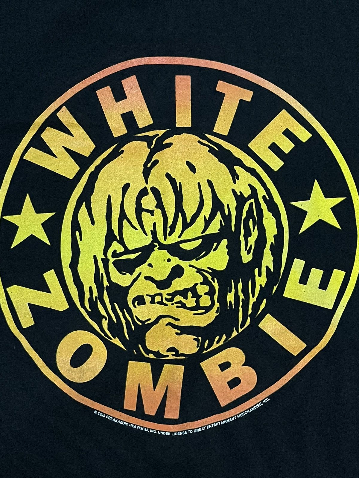 Band Tees × Vintage Vintage White Zombie 90s t shirt Size US L / EU 52-54 / 3 - 4 Thumbnail