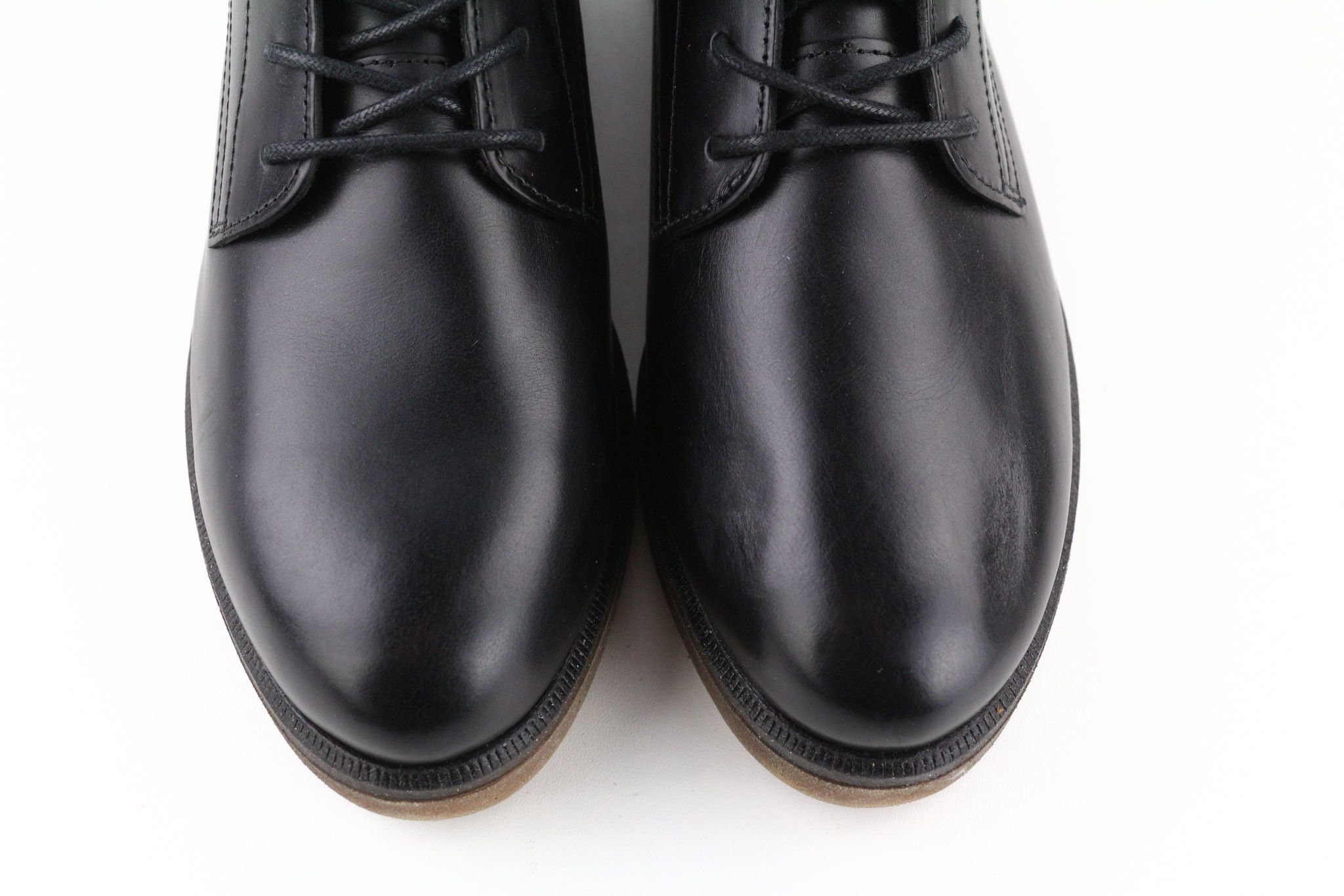 Timberland A2JK7 UK7.5 Leather Black Pull Tab Shiny Boots 79937 Size US 8 / IT 38 - 3 Thumbnail