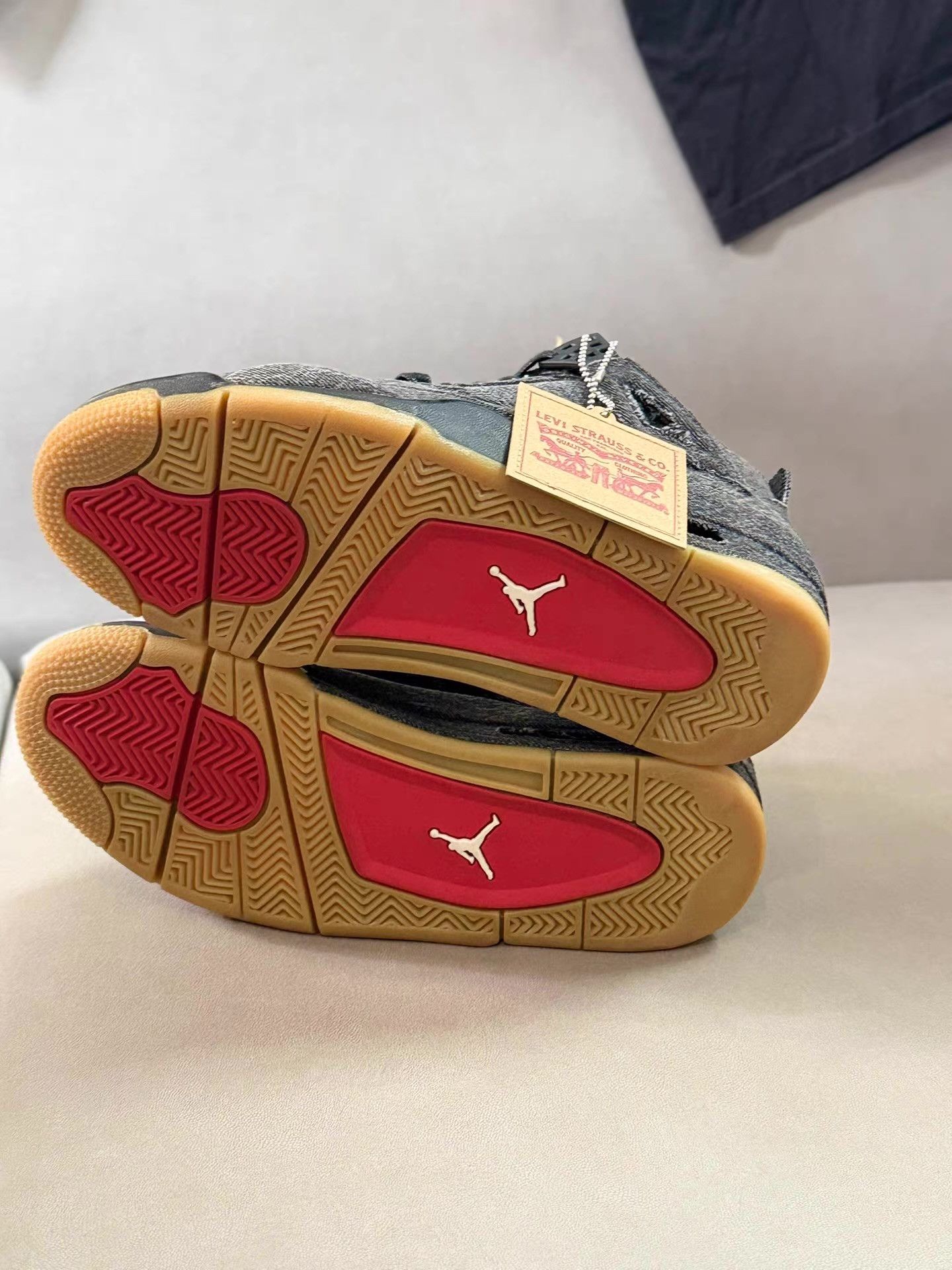 Levi's Levi's x Jordan Air Jordan 4 collaborativebasketballshoesＱ20 Size US 7 / EU 40 - 3 Thumbnail