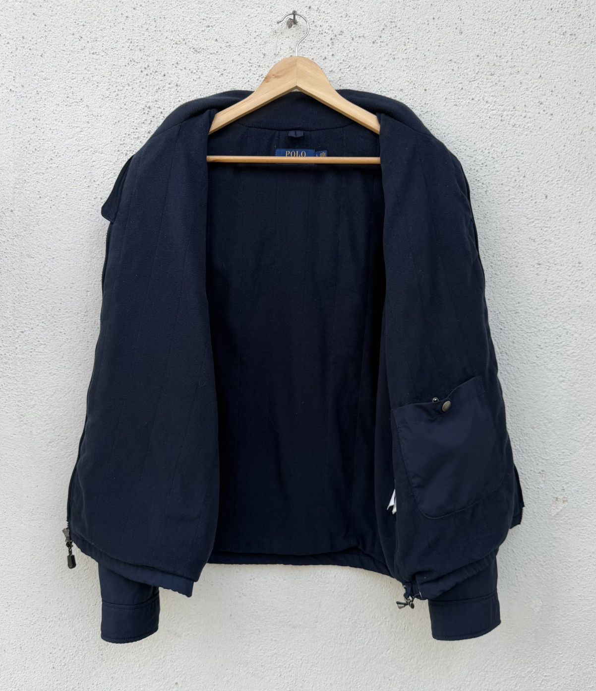 Polo Ralph Lauren Polo Ralph Lauren Navy Jacket Small Logo Classic Menswear Size US L / EU 52-54 / 3 - 5 Thumbnail