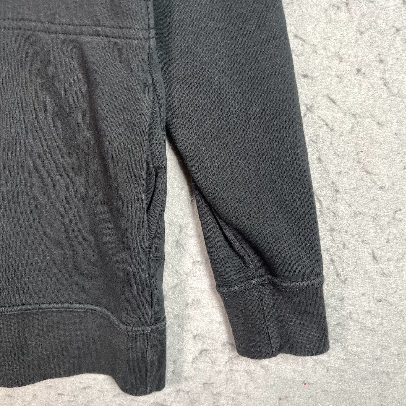 Nike VINTAGE Nike Dri-Fit Swoosh Long Sweater Womens Small Black Sweatshirt Size S / US 4 / IT 40 - 5 Thumbnail