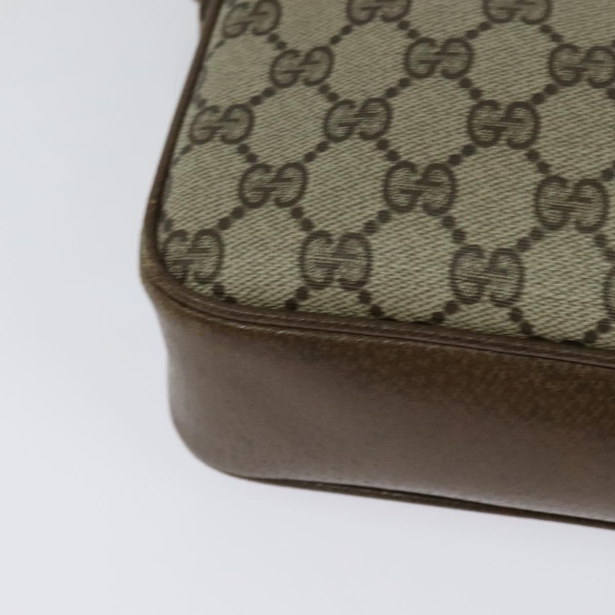 Gucci GUCCI GG Supreme Shoulder Bag Pvc Beige Gold Size ONE SIZE - 13 Thumbnail