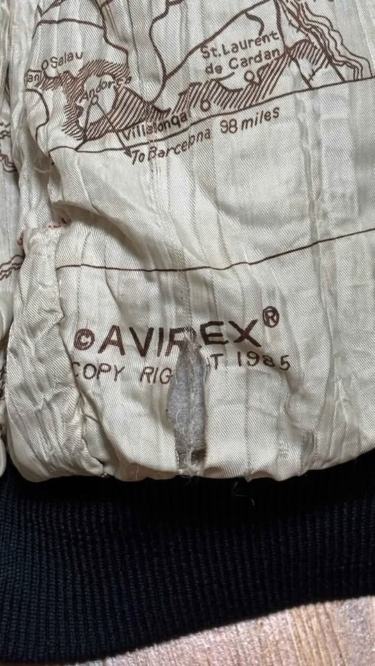 Avirex Vintage Avirex A-2 Brown Leather Bomber Flight Jacket 1980s Size US M / EU 48-50 / 2 - 8 Thumbnail