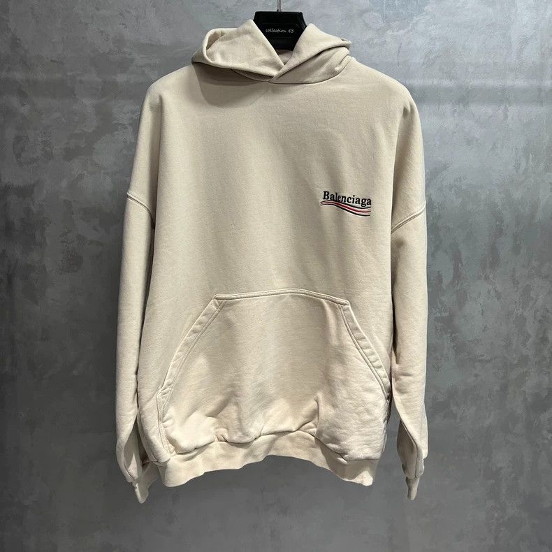Balenciaga Balenciaga Logo Print Hoodie Sale Size US M / EU 48-50 / 2 - 1 Thumbnail