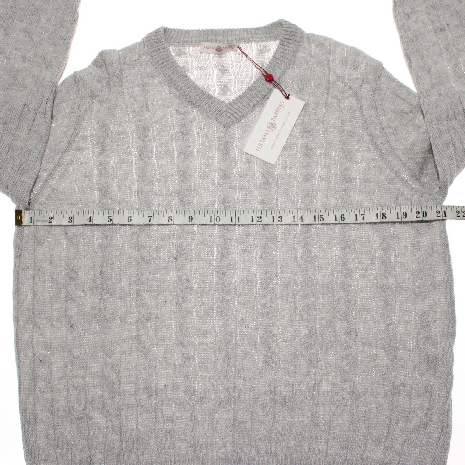 Luciano Barbera Luciano Barbera Sweater Size US M in Gray Size US M / EU 48-50 / 2 - 5 Thumbnail