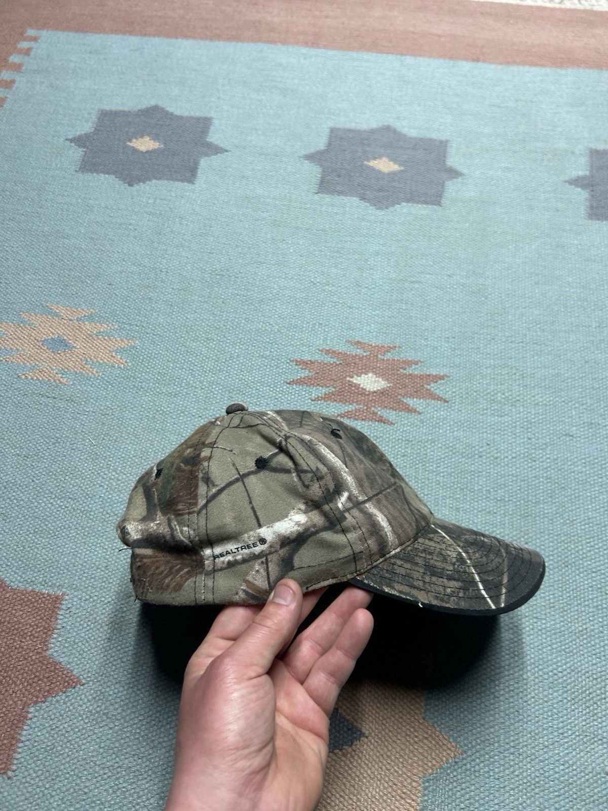 Vintage Realtree AP camo snapback hat woodland camouflage hunting Size ONE SIZE - 9 Thumbnail