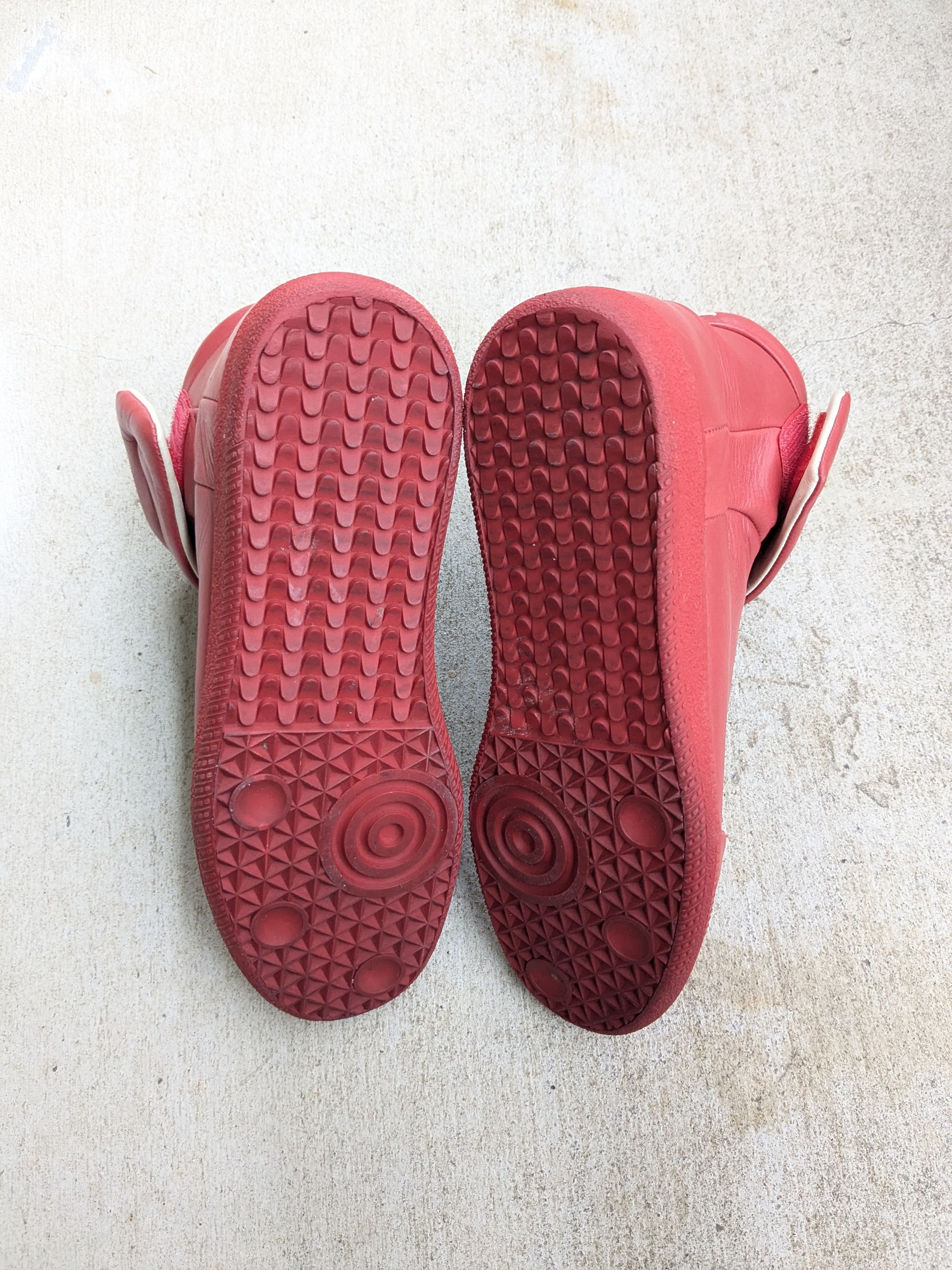 Maison Margiela Maison Margiela Future Red 8 41 Leather High Tops Size US 8 / EU 41 - 17 Thumbnail