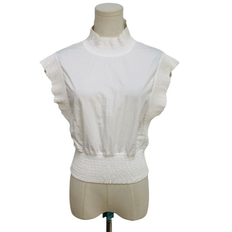 Louis Vuitton Louis Vuitton Smocked Cotton Blouse Size 34 Size XS / US 0-2 / IT 36-38 - 1 Thumbnail