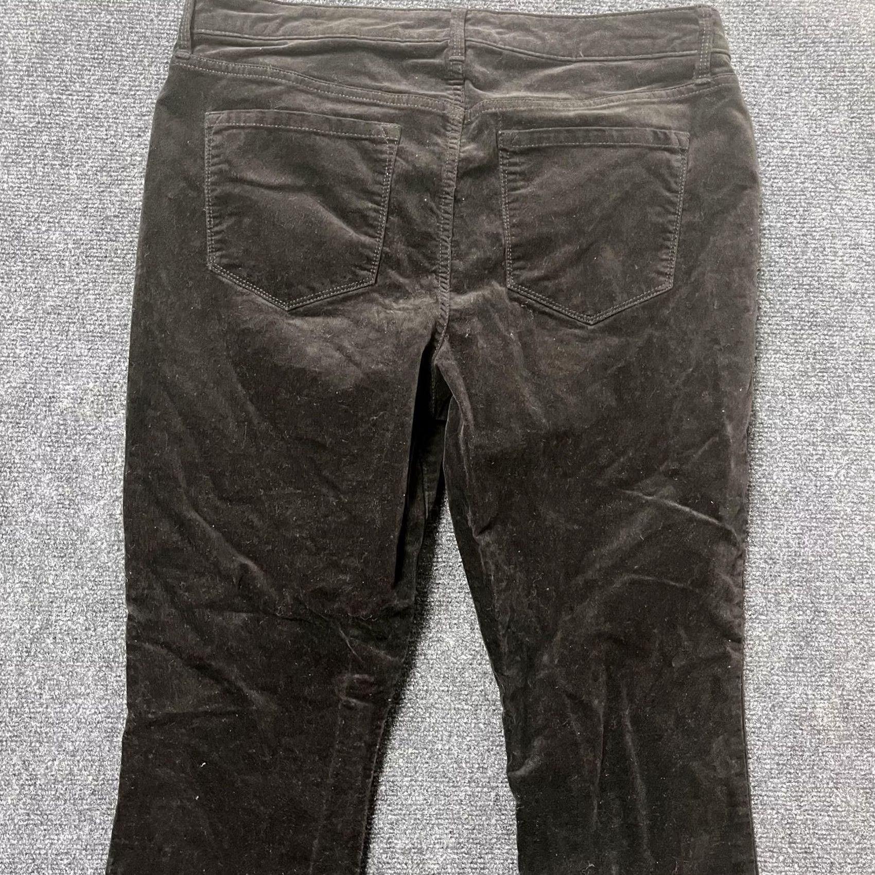 Old Navy Old Navy Rockstar Pants Womens 14 Black Corduroy Skinny Mid Rise Stretch Jegging Pants Women's Casual 14 Regular Black Corduroy Skinny Jegging T85 Size 36" / US 14 / IT 50 - 5 Thumbnail