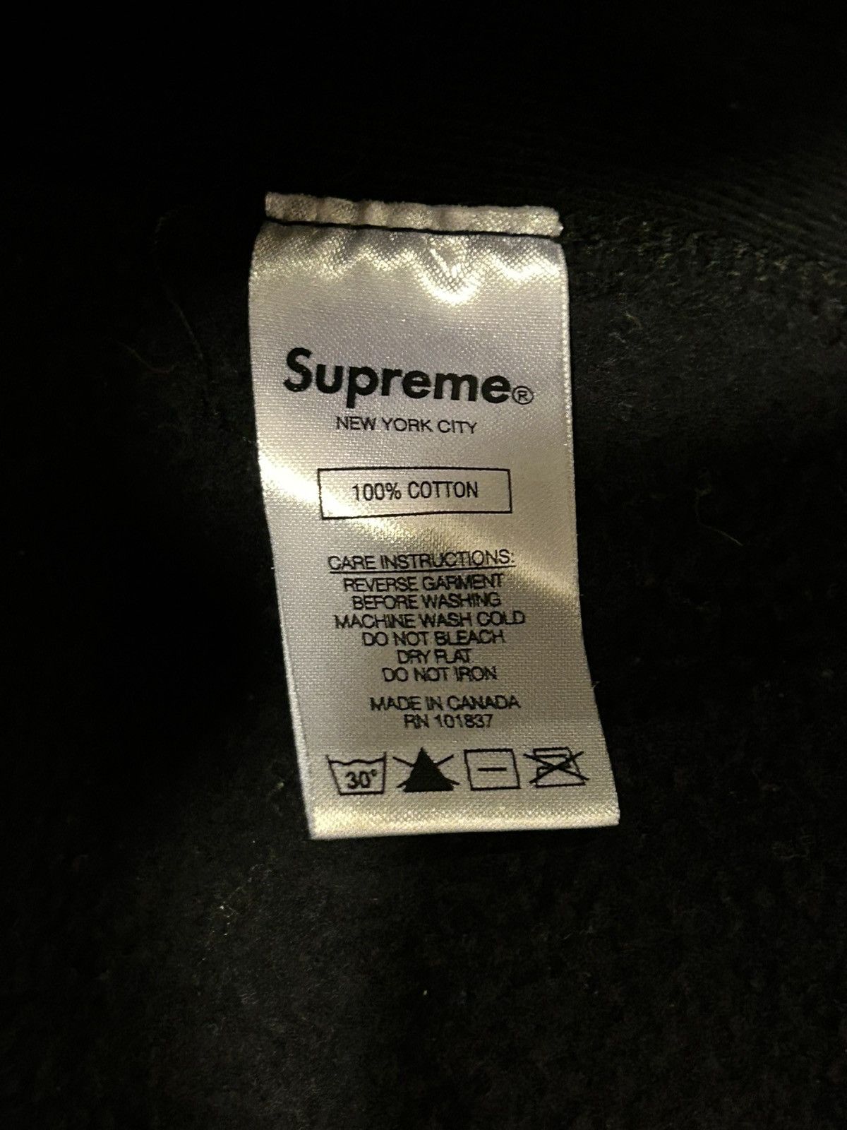Supreme Supreme Team Hoodie Black Size US XL / EU 56 / 4 - 6 Thumbnail