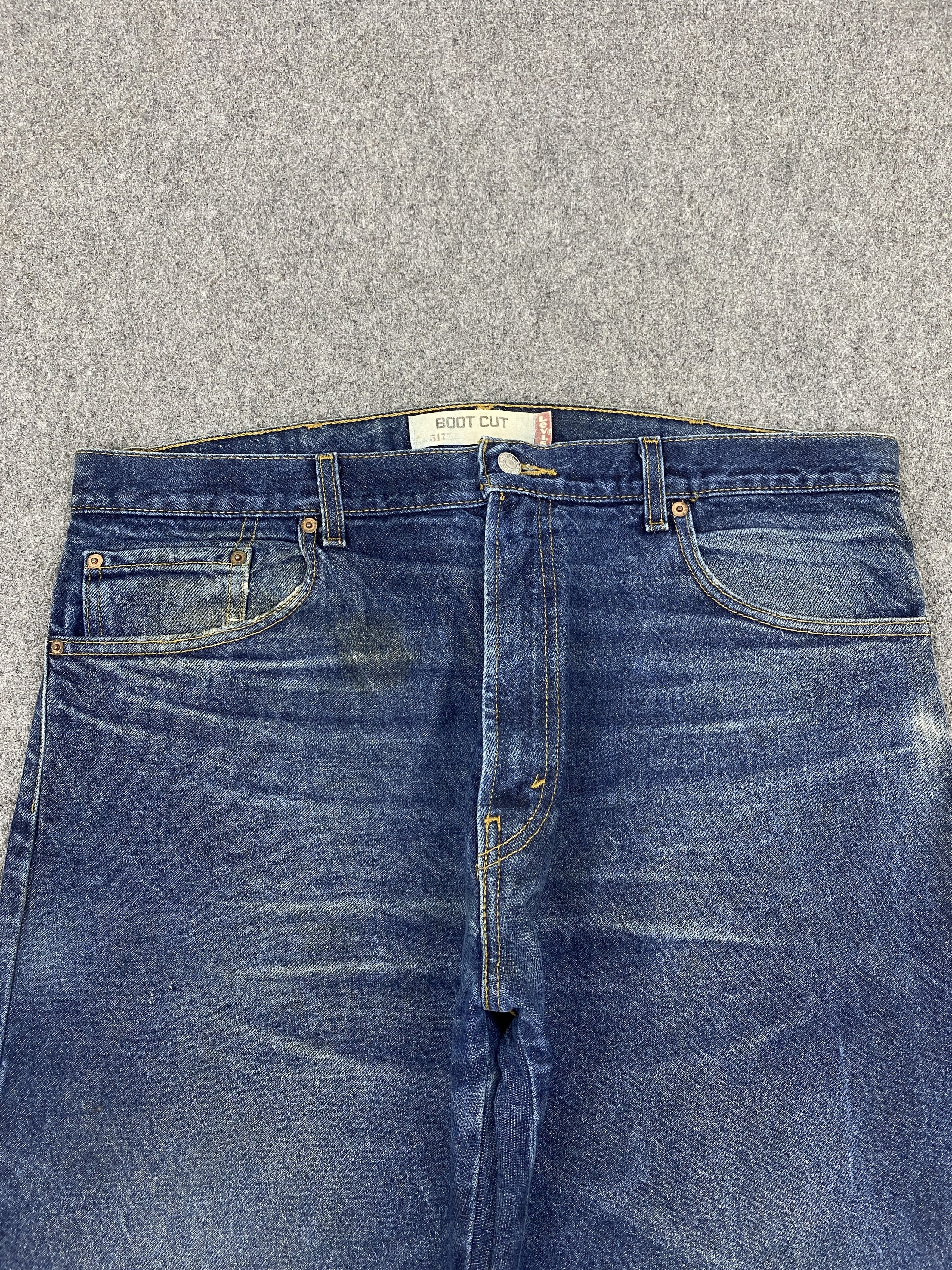 Levi's Vintage Levis 517 Flared Bootcut Jeans DP2709 Size US 39 - 2 Thumbnail