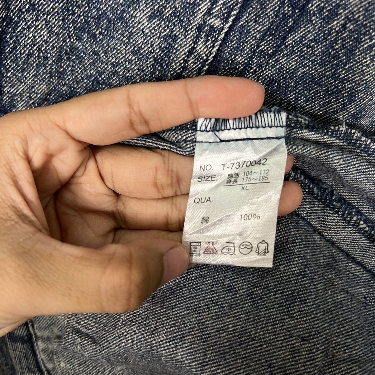 Japanese Brand 🔥 B ONE SOUL DYED DENIM TRUCKER JACKET Size US M / EU 48-50 / 2 - 15 Thumbnail