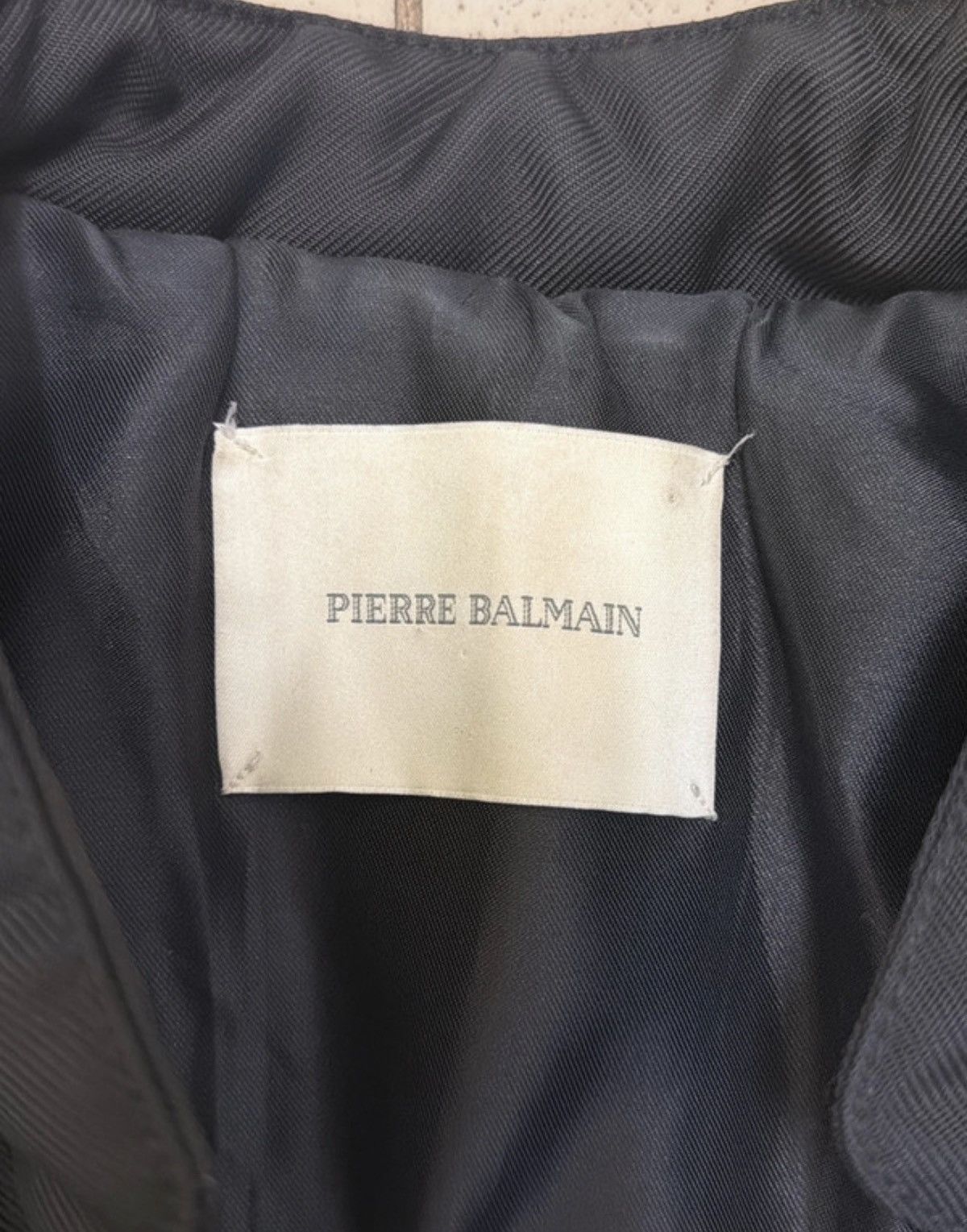 Pierre Balmain Pierre Balmain Biker Jacket Size US S / EU 44-46 / 1 - 4 Thumbnail