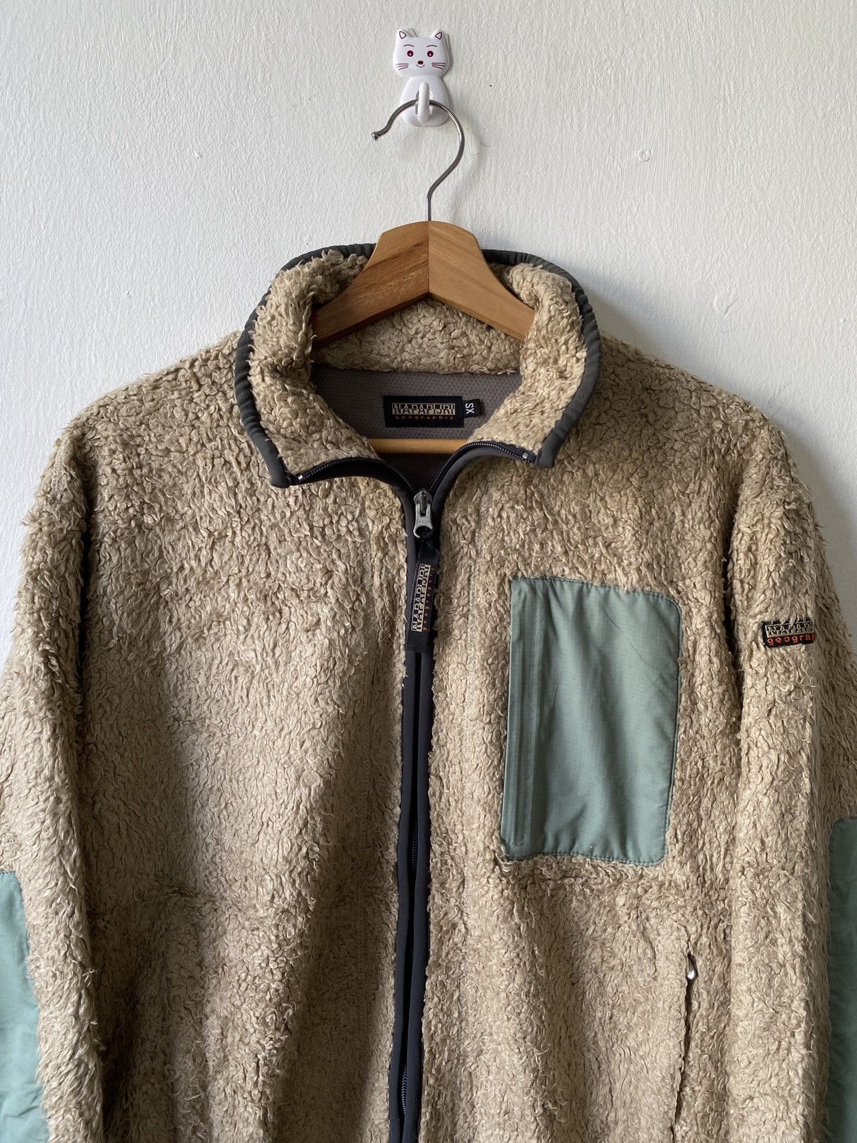 Napapijri Napapijiri Geographic Fleece Zipper Jacket Size US M / EU 48-50 / 2 - 3 Thumbnail