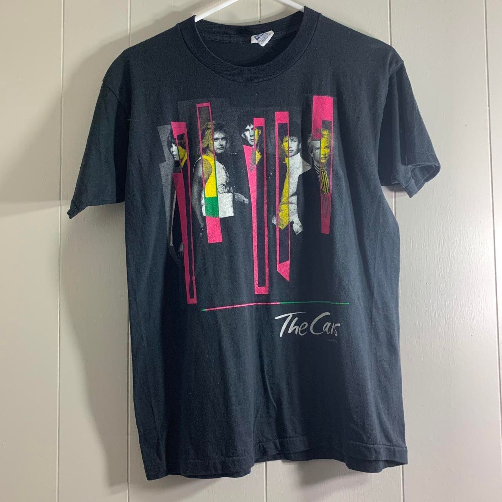 Vintage vintage 1987 THE CARS DOOR TO DOOR double sided tee shirt L Size US L / EU 52-54 / 3 - 2 Thumbnail