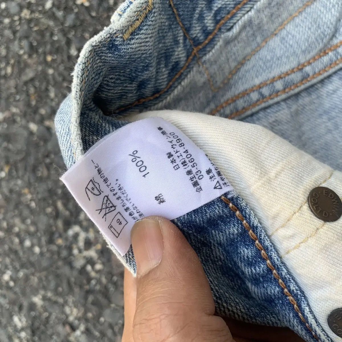 Self Edge 💥 REDLINE 💥 Vintage Edwin 505 Jeans Light Wash Denim Pants Size US 29 - 10 Thumbnail