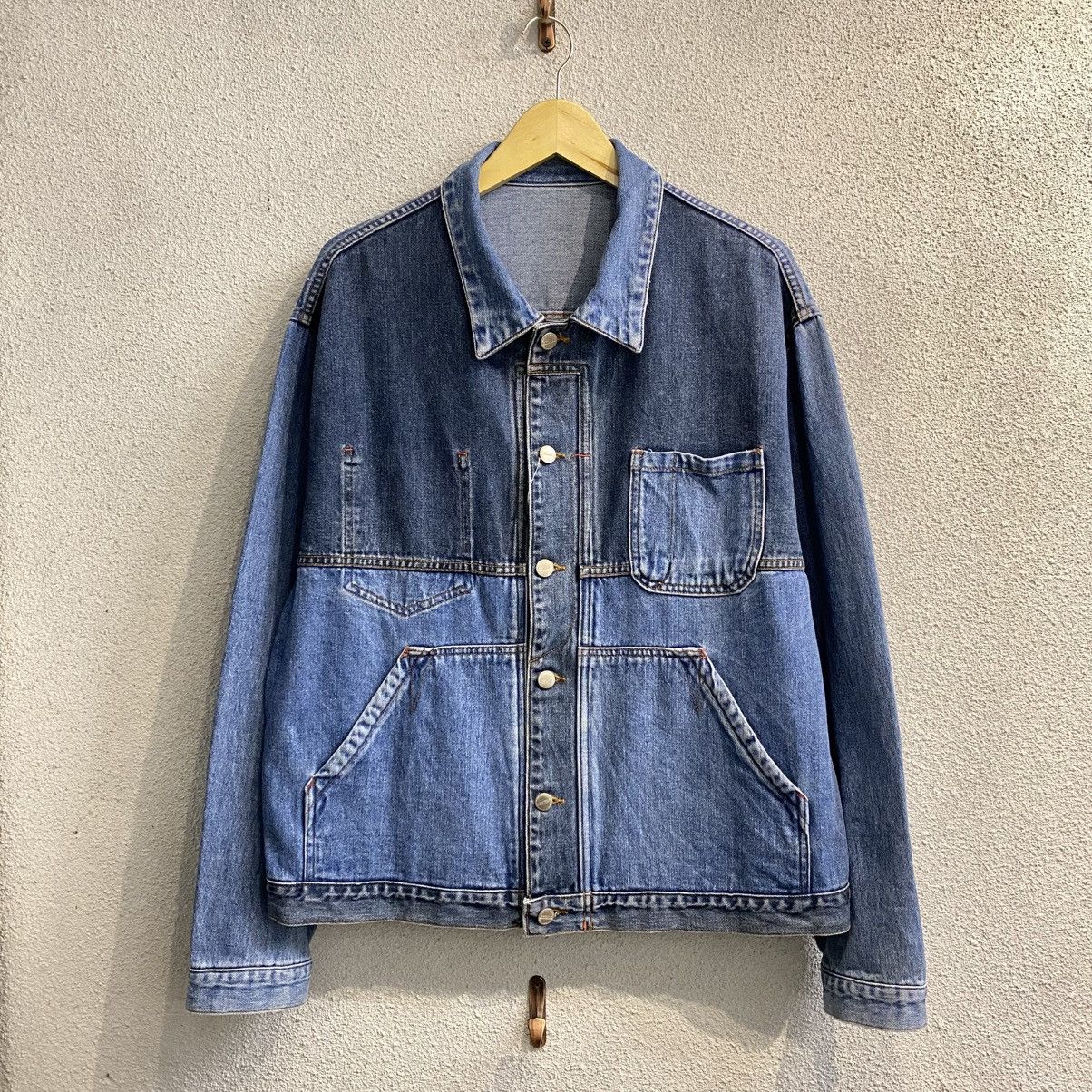 Marithe + Francois Girbaud Marithe et Francois Girbaud Denim Jacket Size US L / EU 52-54 / 3 - 1 Thumbnail