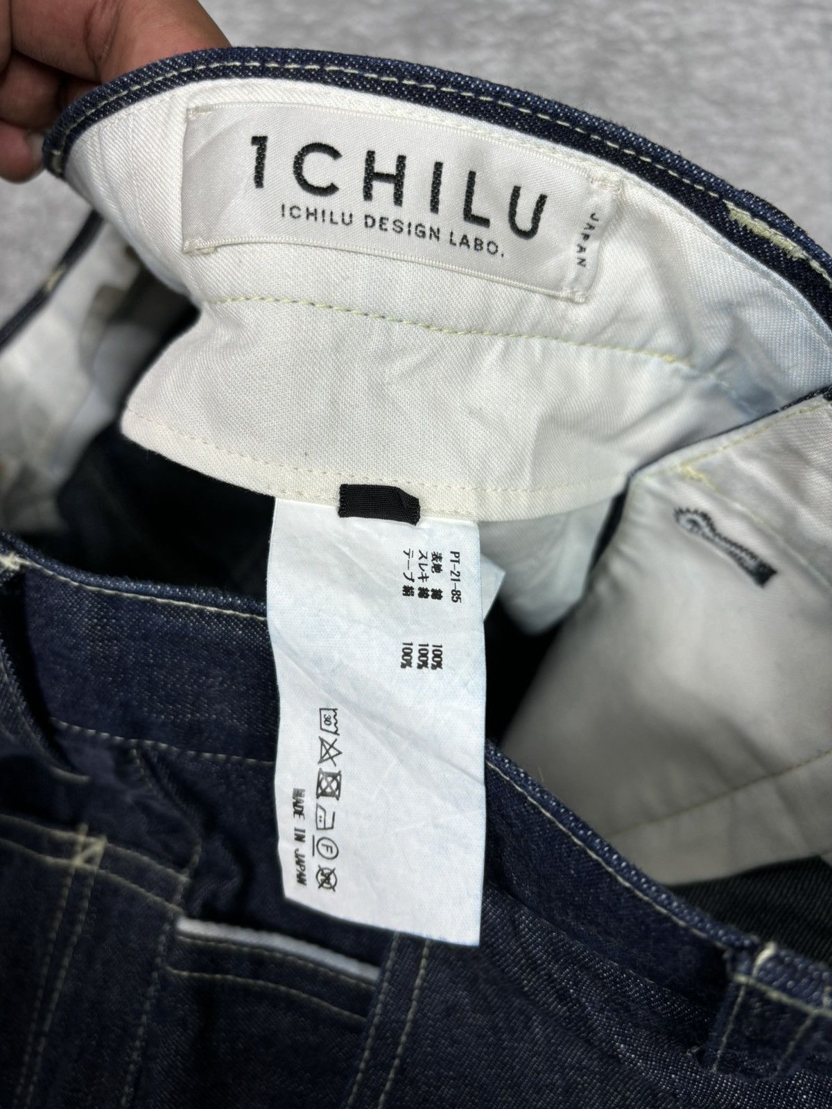 Japanese Brand Ichilu Design Labo. S0371 Size US 28 / EU 44 - 6 Thumbnail