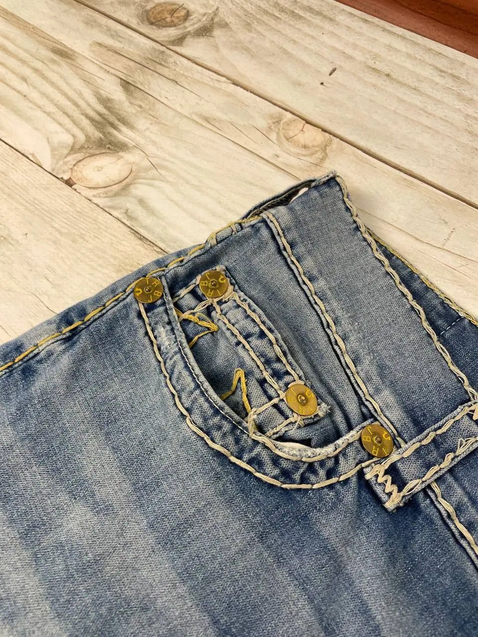 True Religion True Religion Rocco Super T Relaxed Skinny Jeans Japan Size US 34 / EU 50 - 5 Thumbnail