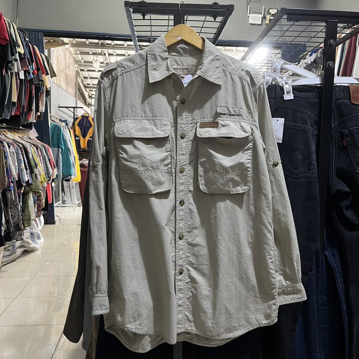 Issey Miyake Yellowstone Outdoor Safari Shirt Size: L Size US L / EU 52-54 / 3 - 1 Thumbnail
