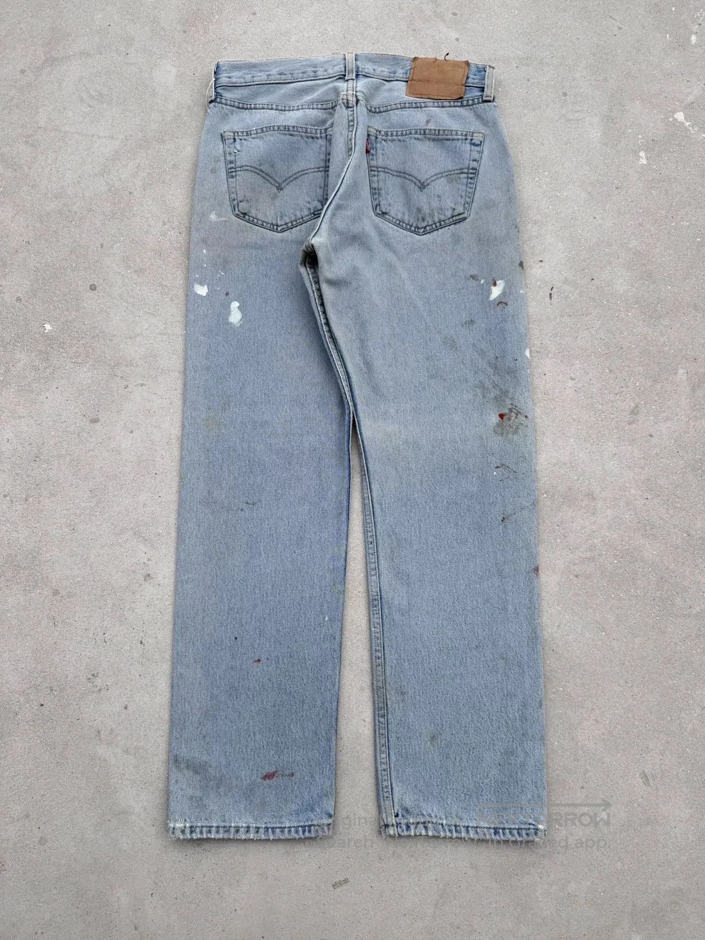 Vintage Vintage 00s Levi's 501 Straight Jeans. Size 31" - 6 Thumbnail