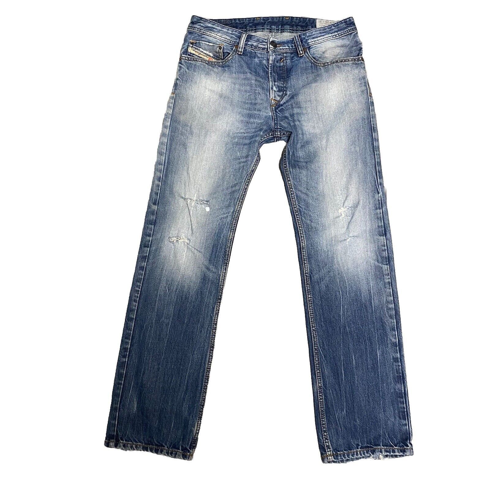 Men’s Diesel Waykee Regular Straight Dark Blue Jeans 28 hotsell x 30 in!