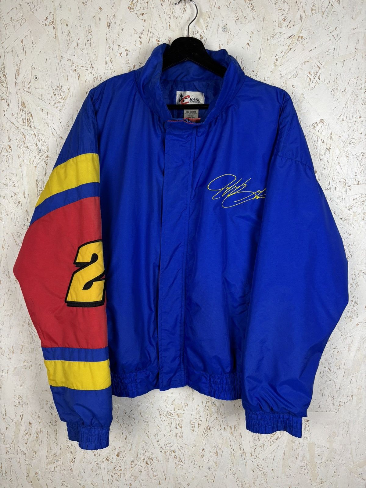 Chase Authentics 90s Chase Jeff Gordon #24 Nascar DuPont Racing Jacket Blue L Size US L / EU 52-54 / 3 - 1 Thumbnail