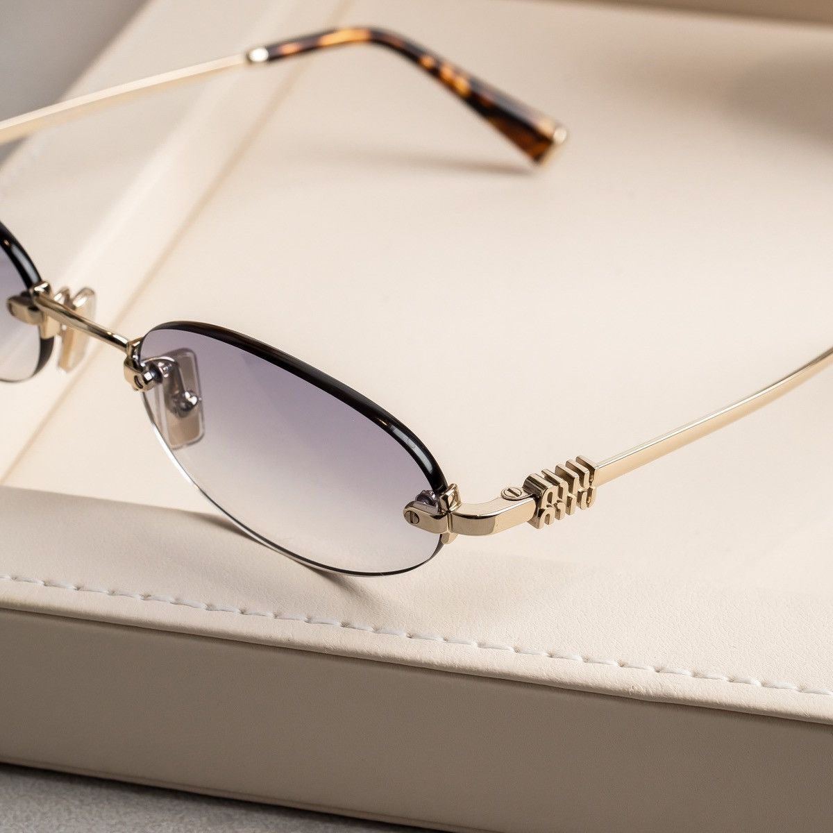 Miu Miu MIU MIU 0MU A54S ZVN70O SUNGLASSES | Grailed