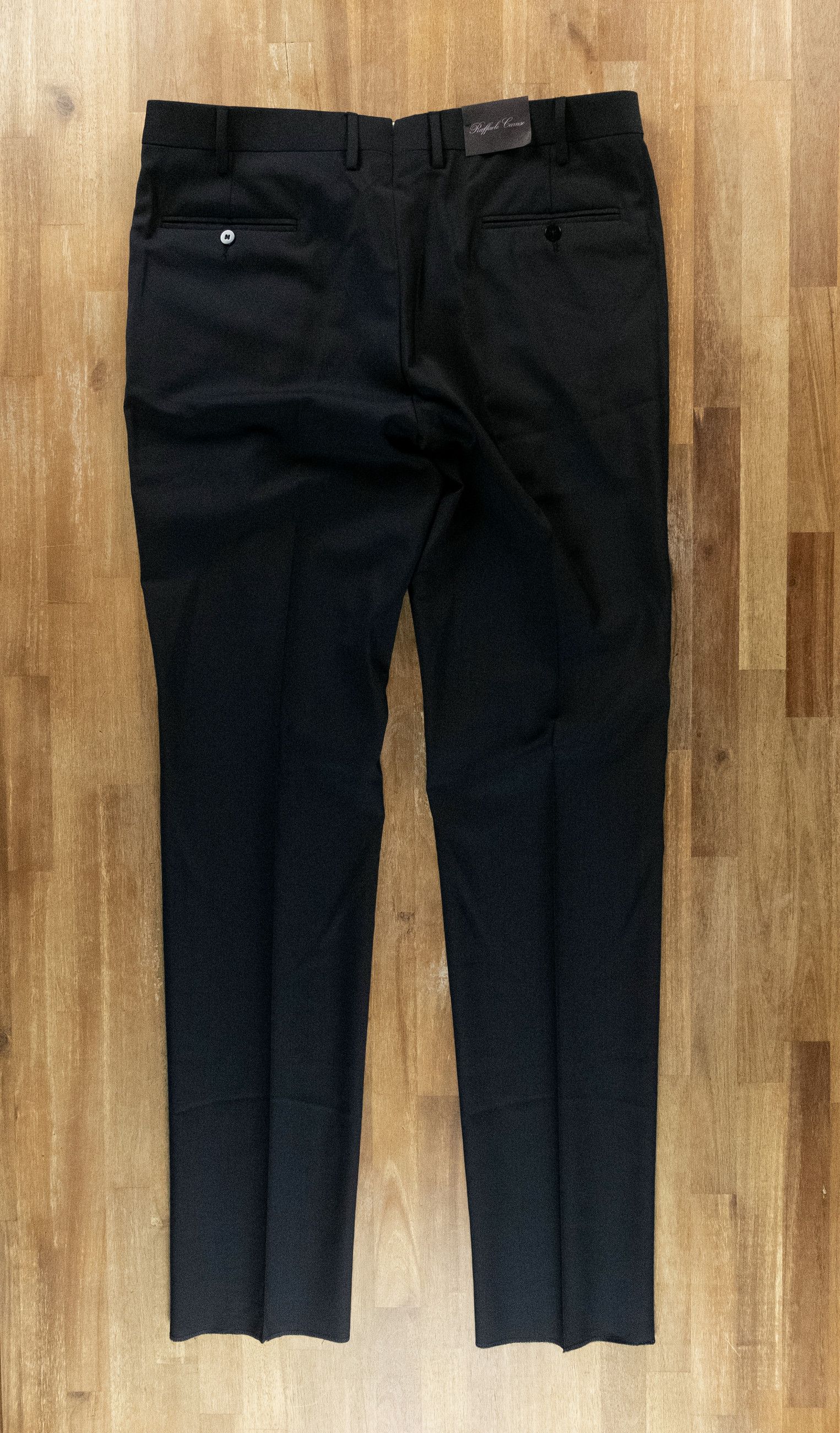 Caruso CARUSO navy blue wool dress pants trousers 36 / 52 Size US 36 / EU 52 - 7 Thumbnail
