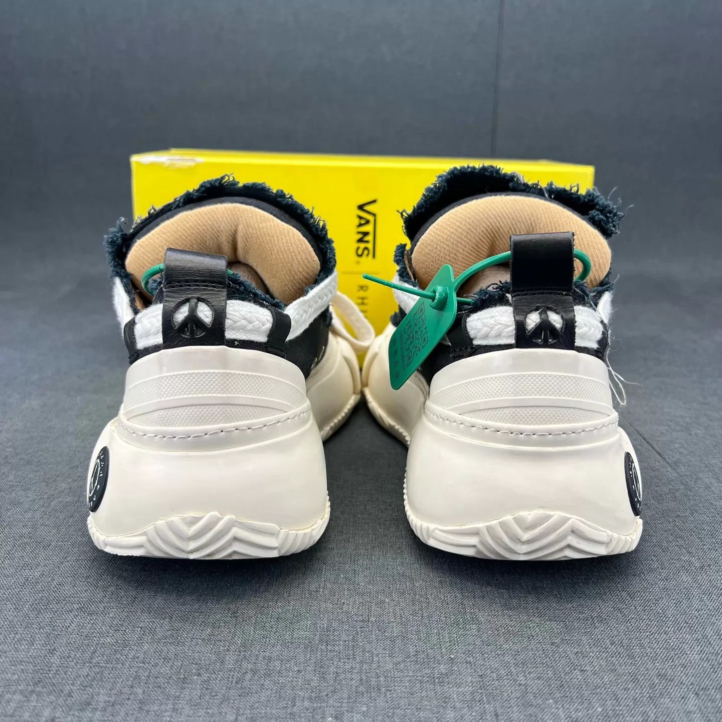 Other Vanness Wu Black & White Pangding Sneakers Size US 7.5 / IT 37.5 - 5 Thumbnail