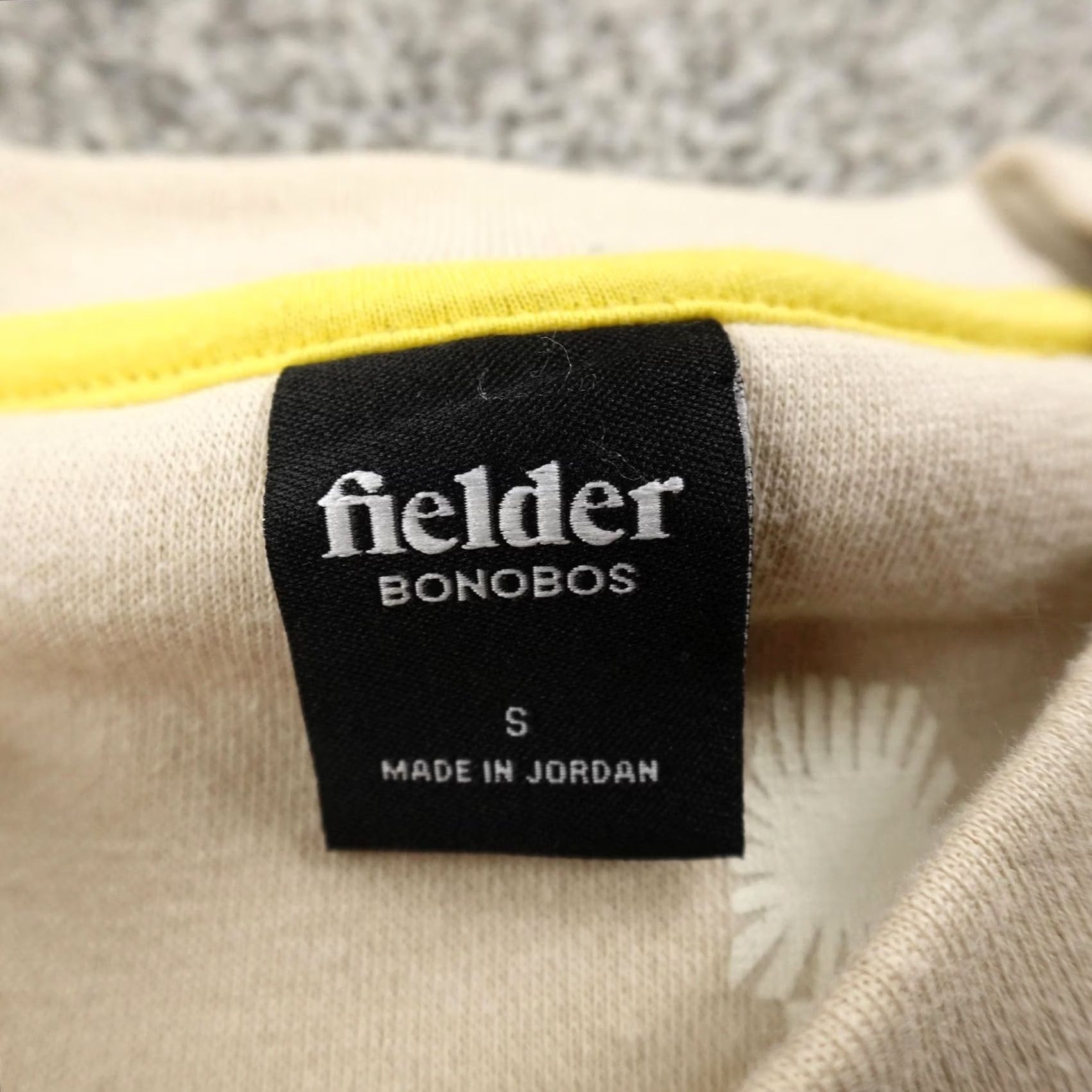 Bonobos Bonobos Sweatshirt Mens S Beige Hedgehog Graphic Pullover Crewneck Fleece Top Size US S / EU 44-46 / 1 - 4 Thumbnail