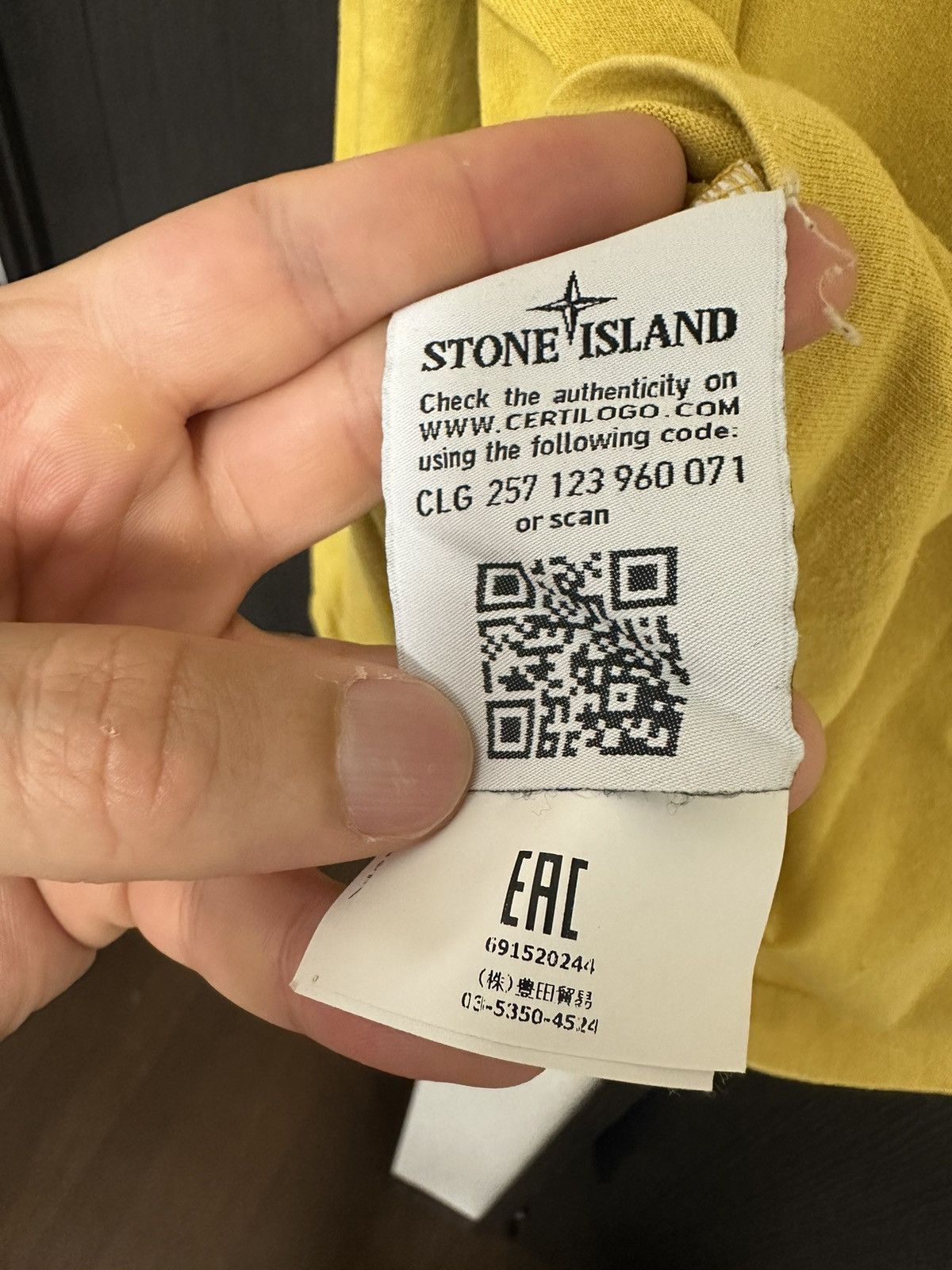 Stone Island Stone Island Men’s Large Long-Sleeve Reflective Utility Size US L / EU 52-54 / 3 - 5 Thumbnail
