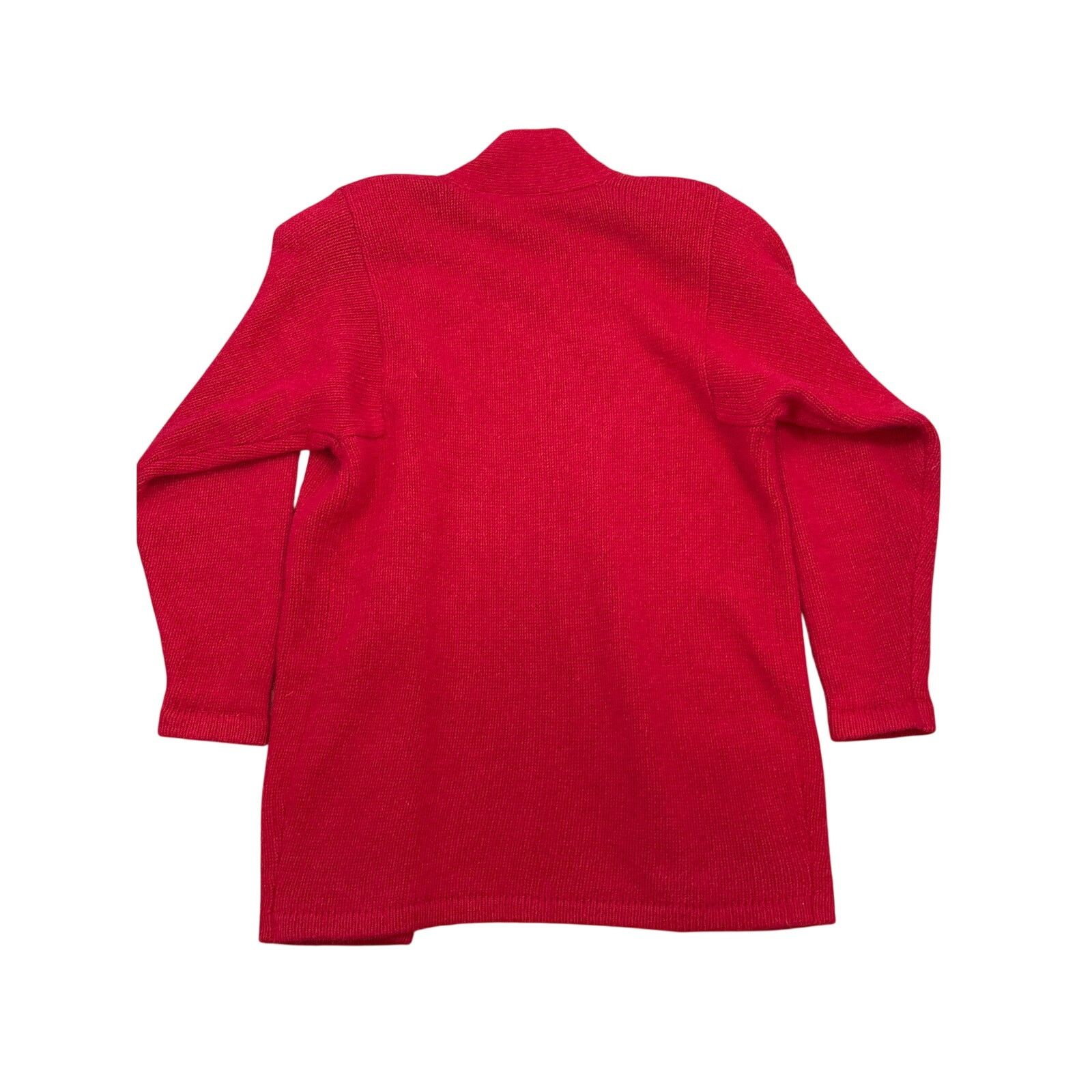 Nordstrom Vtg Nordstrom Town Square red Sweater Small Lambswool rabbit Size S / US 4 / IT 40 - 5 Thumbnail