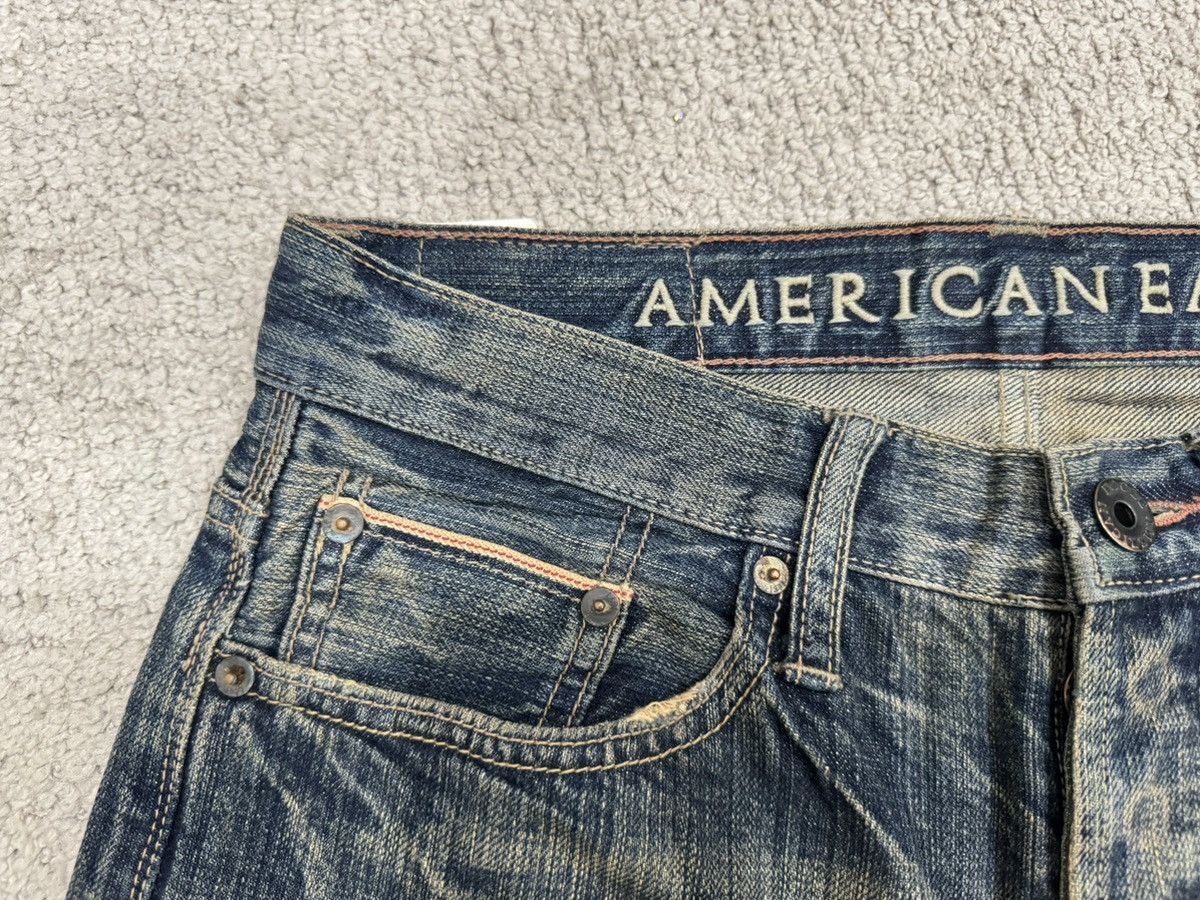 American Eagle Outfitters Rusty‼️ American Eagle Selvedge Denim (23-001) Size US 30 / EU 46 - 5 Thumbnail